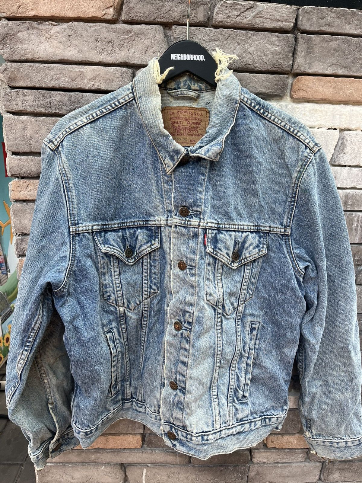 Levi's Made & Crafted vintage levis trucker with Elvis presley Patch Size US XL / EU 56 / 4 - 4 Thumbnail