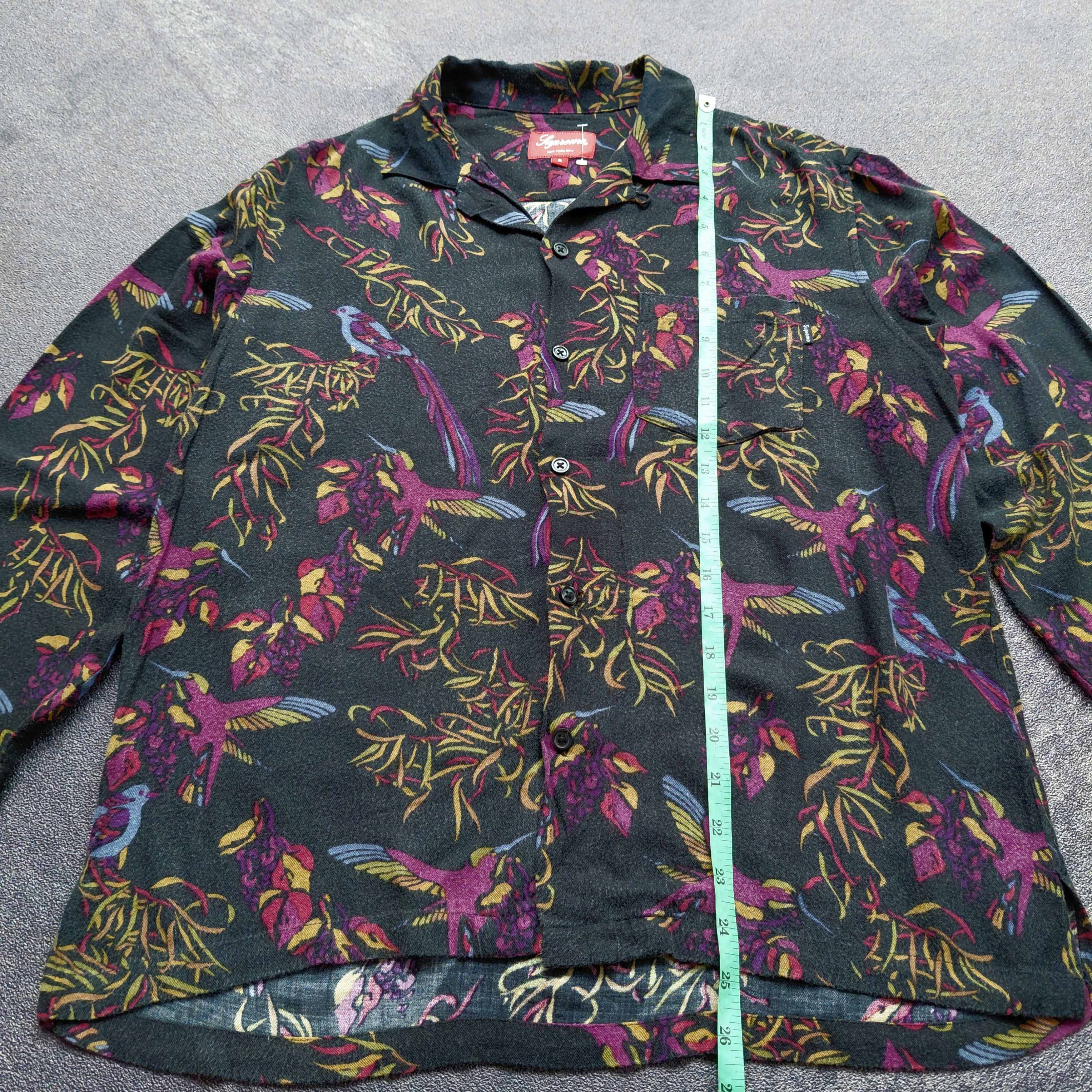 Supreme Supreme Bird Hawaiian Shirt Size US S / EU 44-46 / 1 - 7 Thumbnail