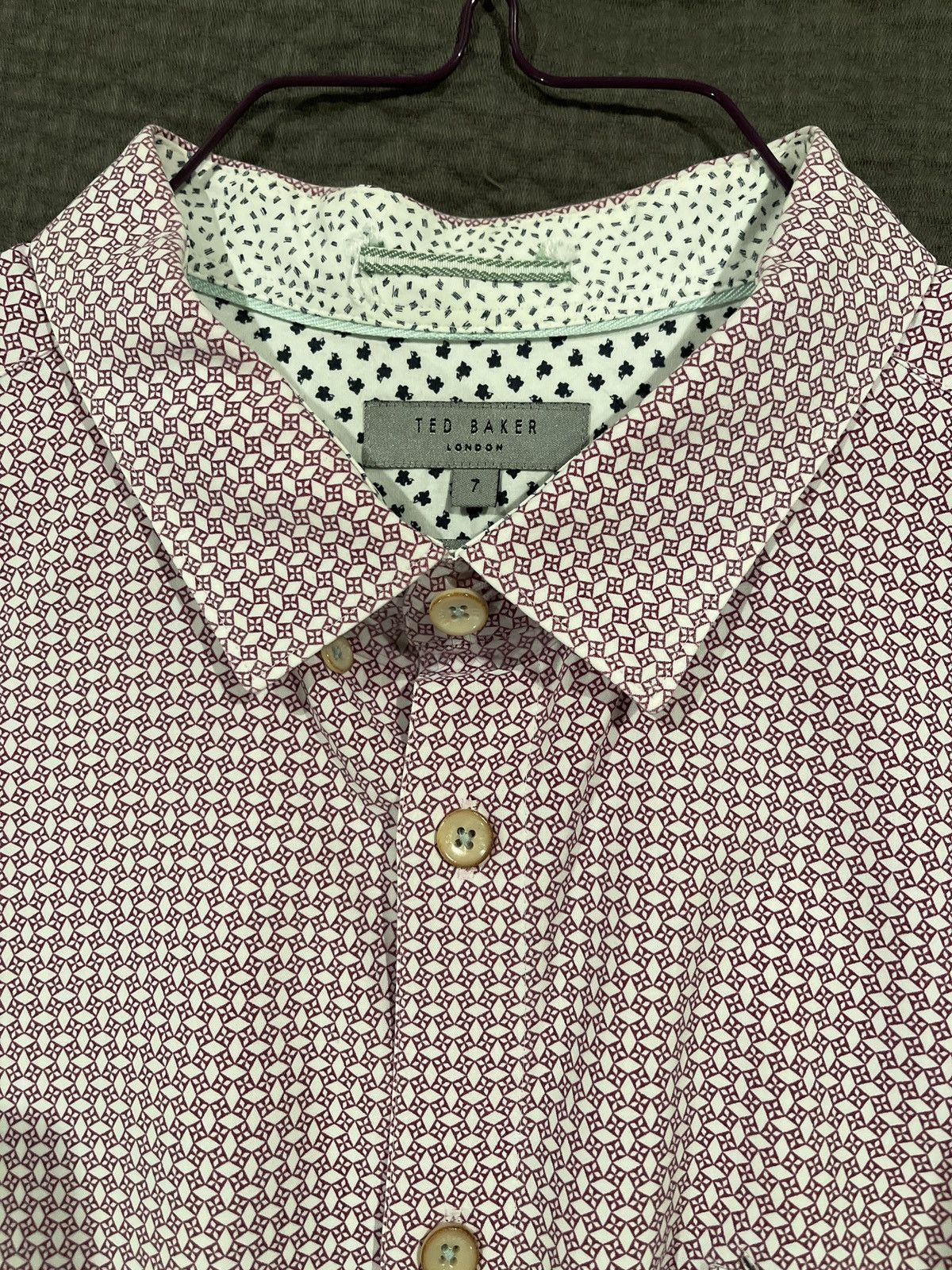 Ted Baker Ted baker short sleeve button up Size US L / EU 52-54 / 3 - 4 Thumbnail