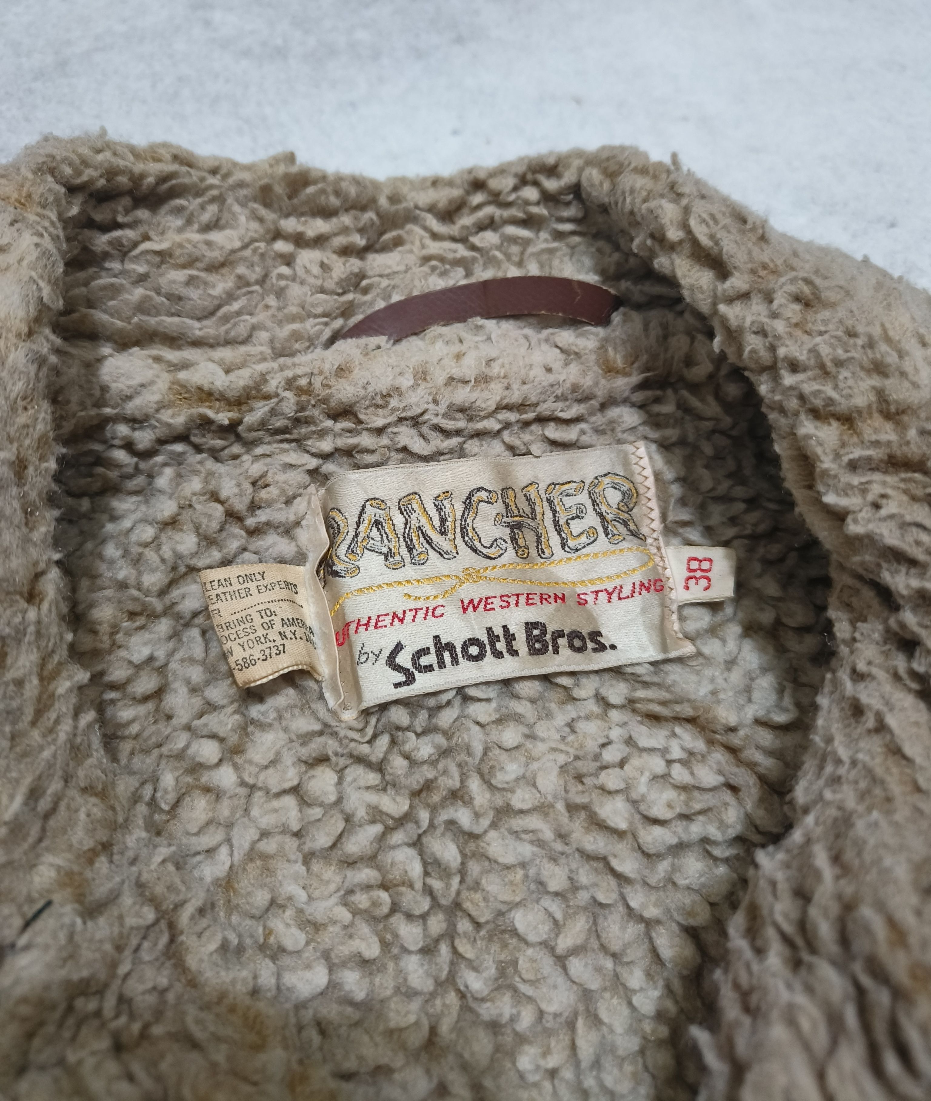 Schott Vintage 70s Schott Rancher Western Suede Coat Leather Jacket Size US M / EU 48-50 / 2 - 7 Thumbnail