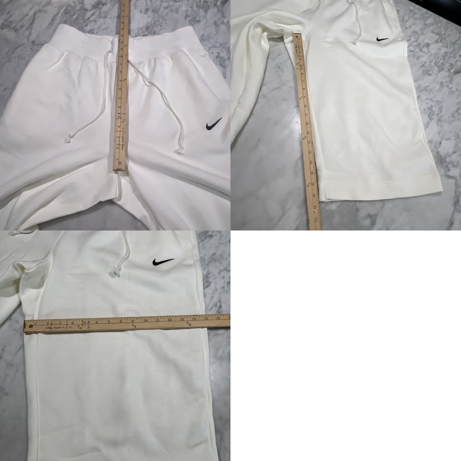 Nike Nike Crop Sweatpants Women’s 1X Wide Leg Fleece Drawstring FB8418-133 NWT Size 40" / US 18 - 9 Thumbnail