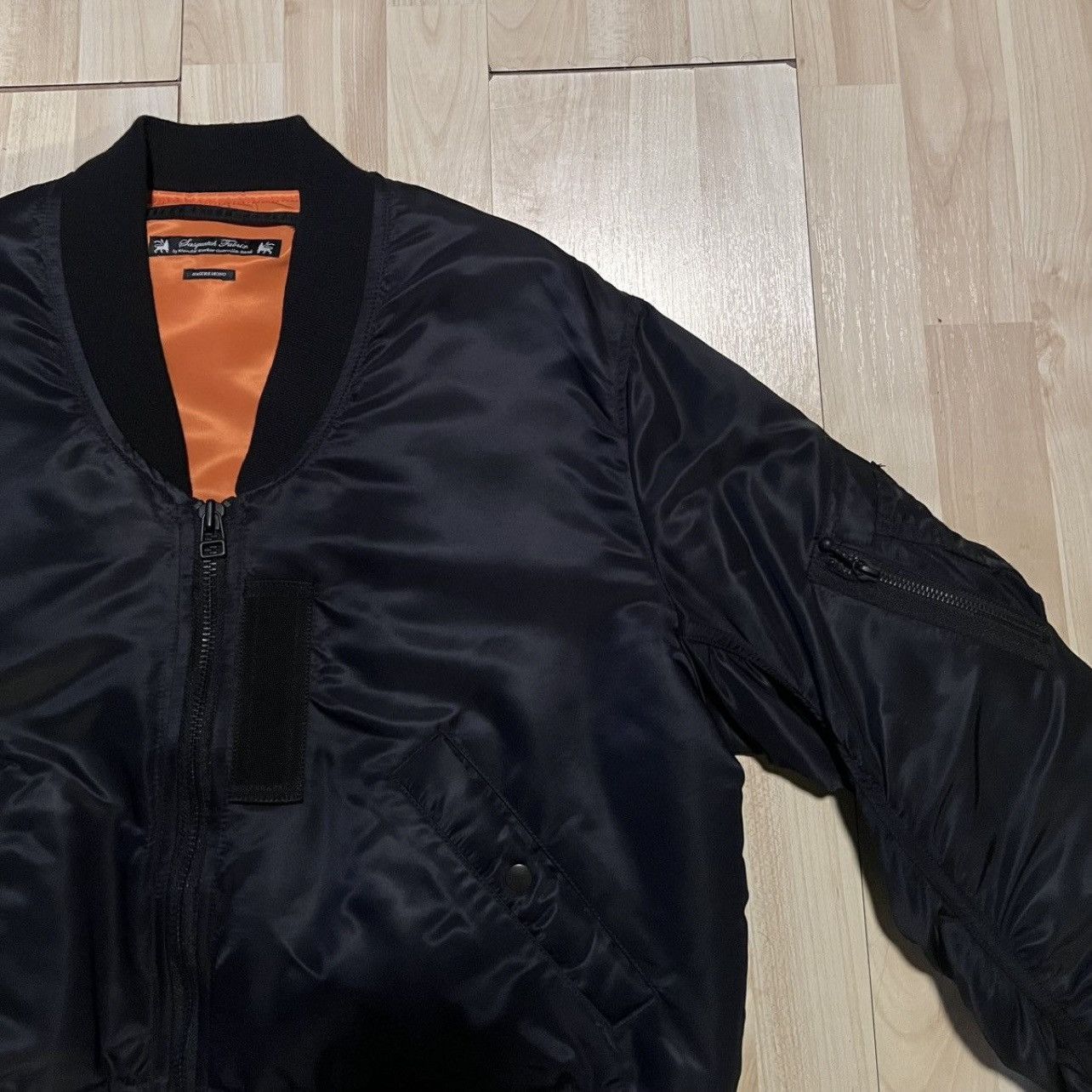 Sasquatchfabrix Short Length MA-1 Bomber Jacket Size US L / EU 52-54 / 3 - 3 Thumbnail