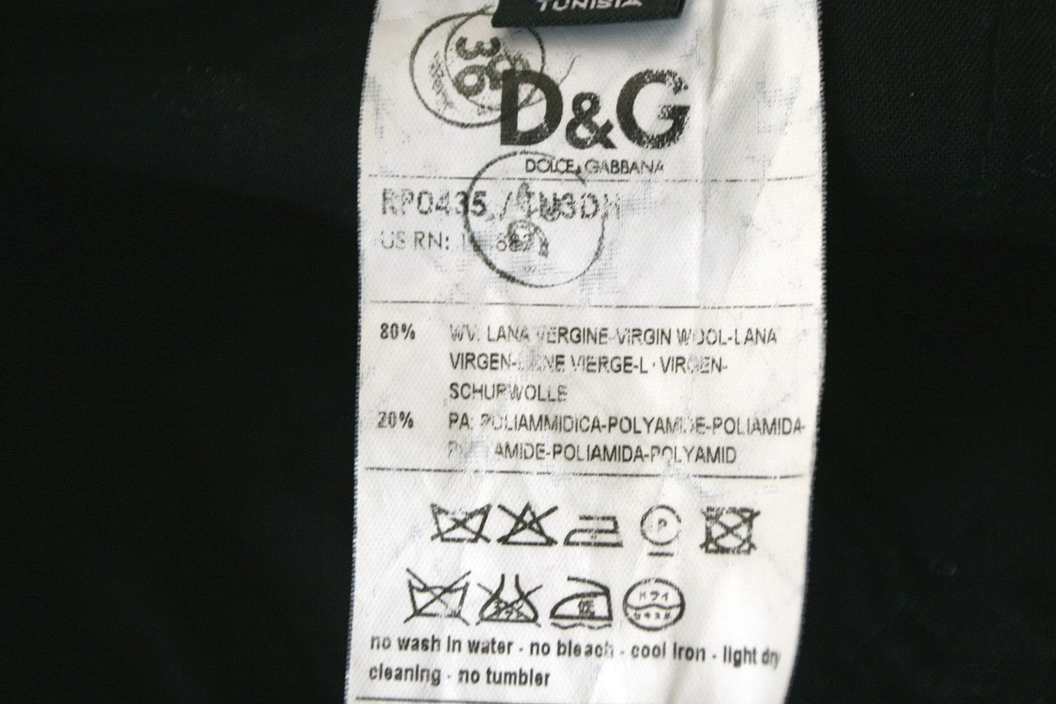 Dolce & Gabbana Vintage Dolce & Gabbana Wool Checked Smart Casual Pants Size US 32 / EU 48 - 7 Thumbnail