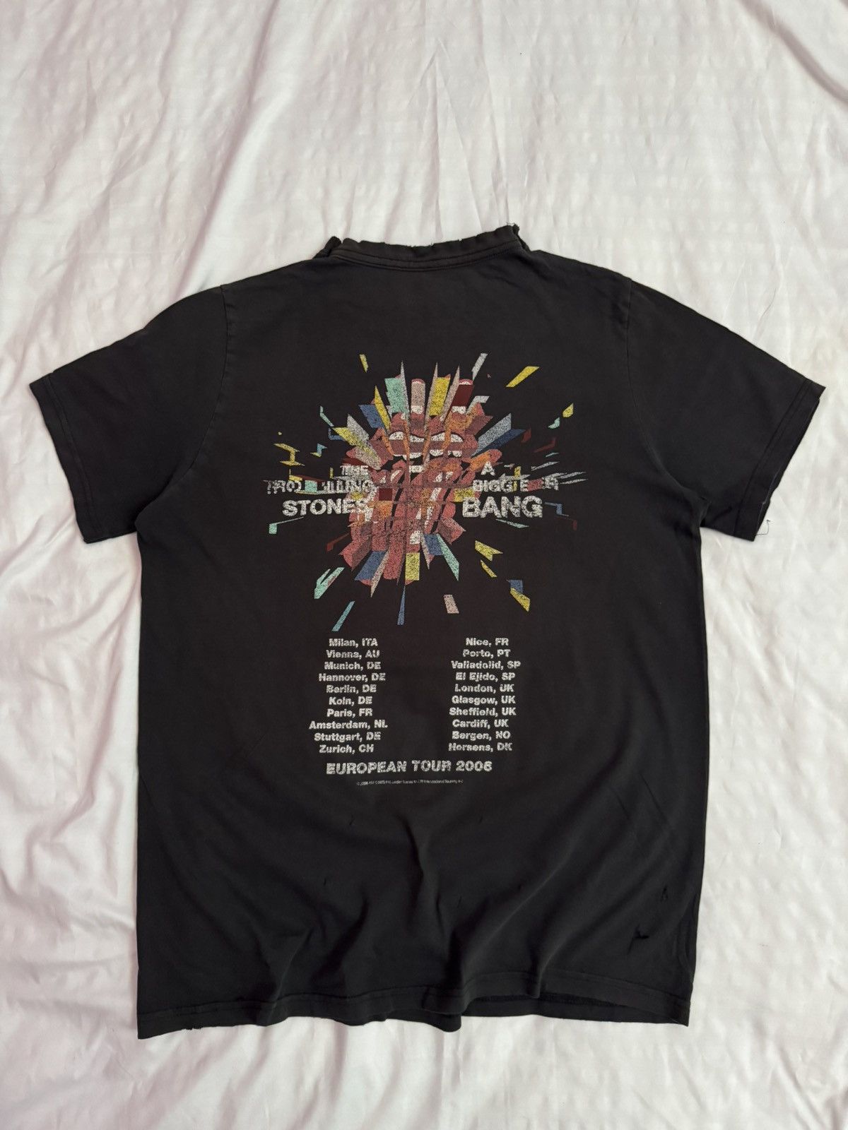 The Rolling Stones 2000s The Rolling Stones Europe '06 Tour Tees Size US M / EU 48-50 / 2 - 3 Thumbnail