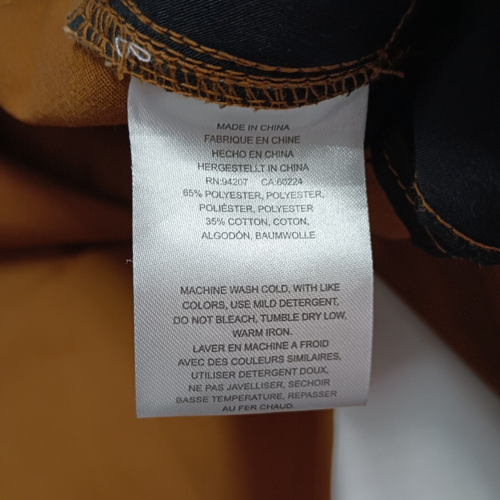 Caterpillar Caterpillar Pants Men’s 38x32 Brown Work Utility Canvas Size US 38 / EU 54 - 7 Thumbnail
