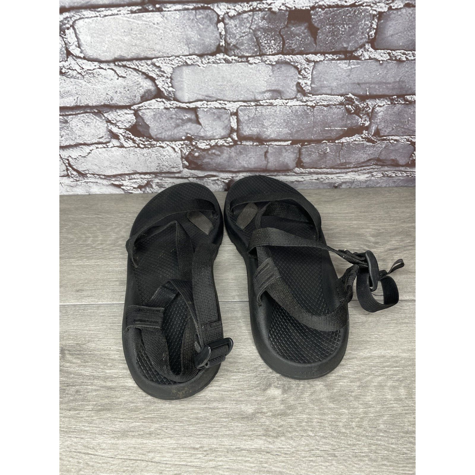 Chaco Chaco Z/1 Classic Black Nylon Comfort Strappy Sandals Men's Size US 10 / EU 43 - 6 Thumbnail