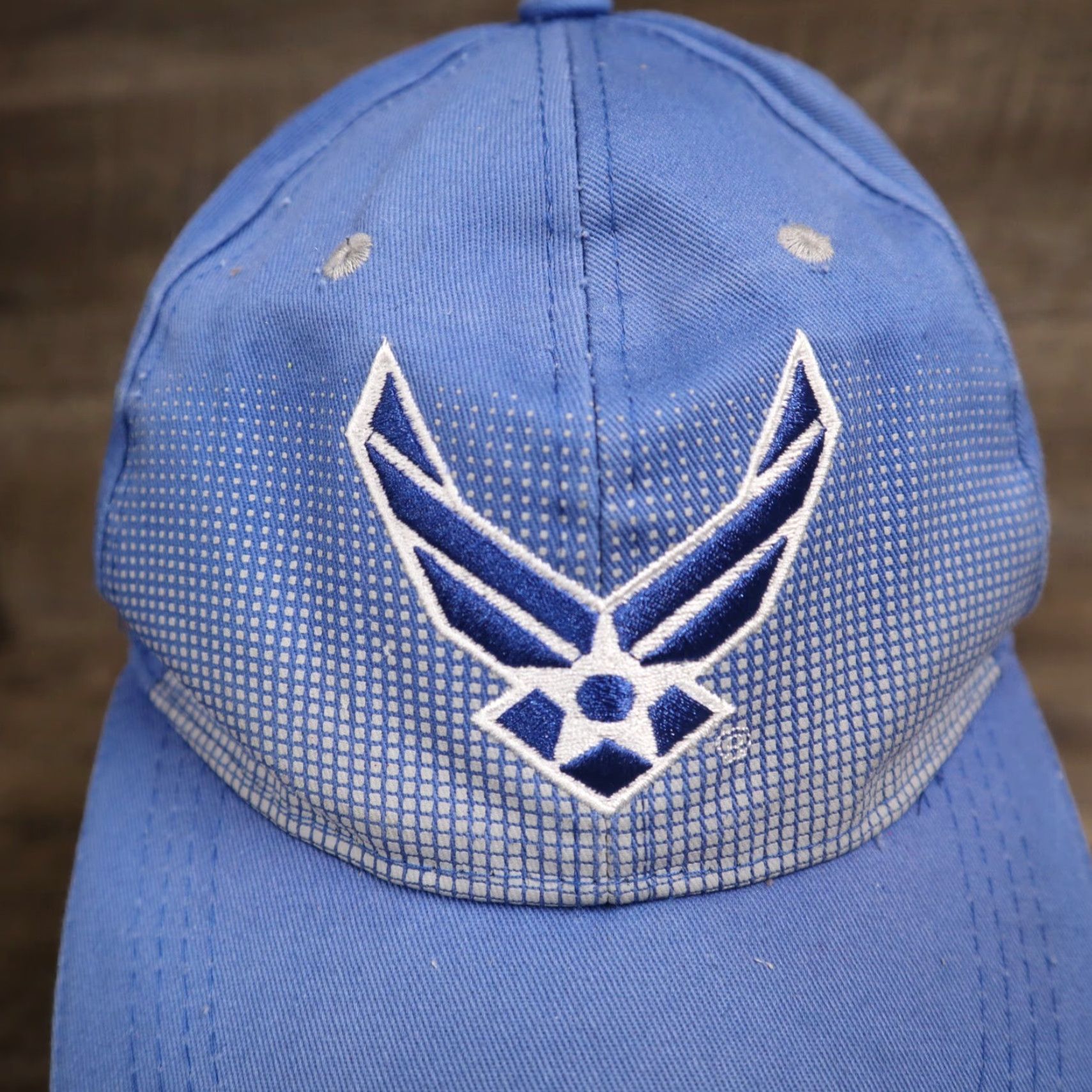 Vintage VINTAGE U.S. Air Force Baseball Cap Adult Adjustable Blue Cap Mens Cap Size ONE SIZE - 2 Thumbnail