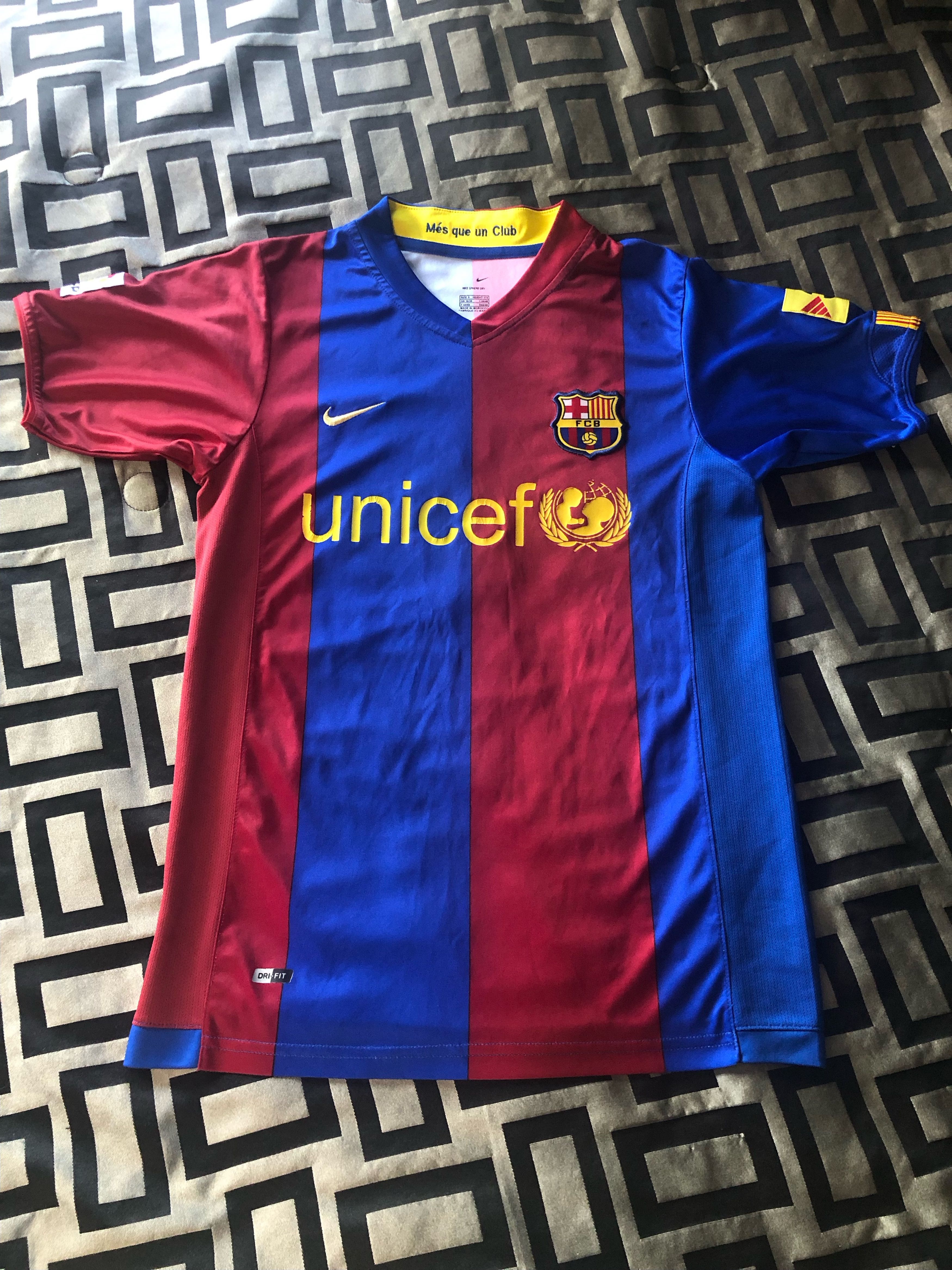 Nike FC Barcelona 2006/2007 Eto #9 Jersey Size US S / EU 44-46 / 1 - 2 Thumbnail