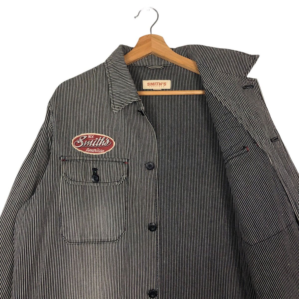 Japanese Brand 🔥Vintage Hickory Chore Jacket Smith’s American Japan Size US L / EU 52-54 / 3 - 12 Thumbnail