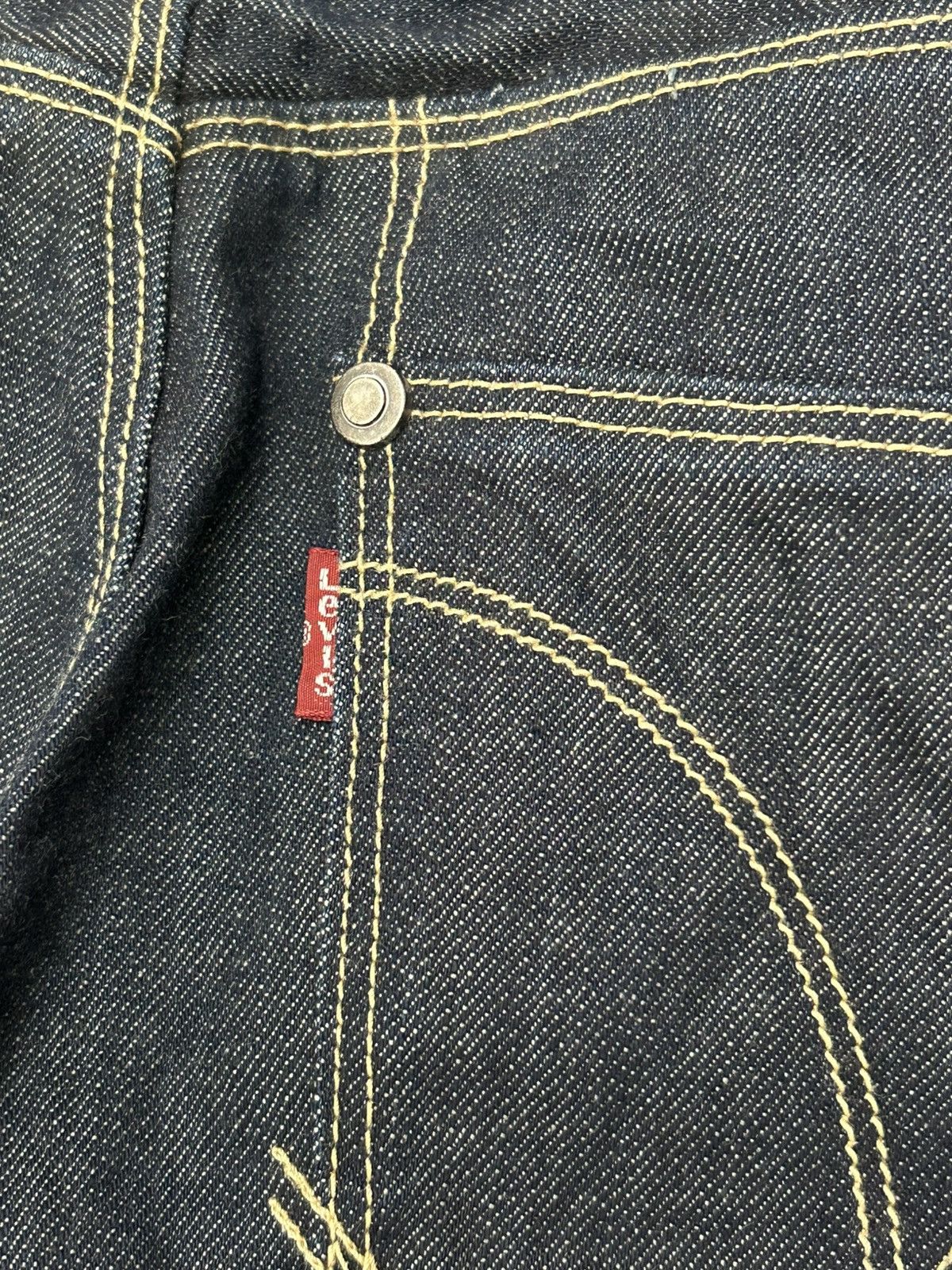 Levi's 90s Levis Engineered Jeans Ripped Jeans Indigo Colour Size US 29 - 14 Thumbnail
