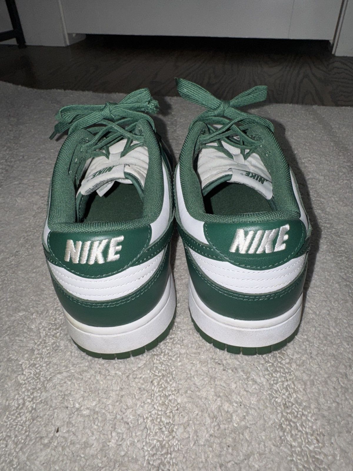 Nike Nike Dunk Michigan State Green Sneaker size 10 Size US 10 / EU 43 - 4 Thumbnail