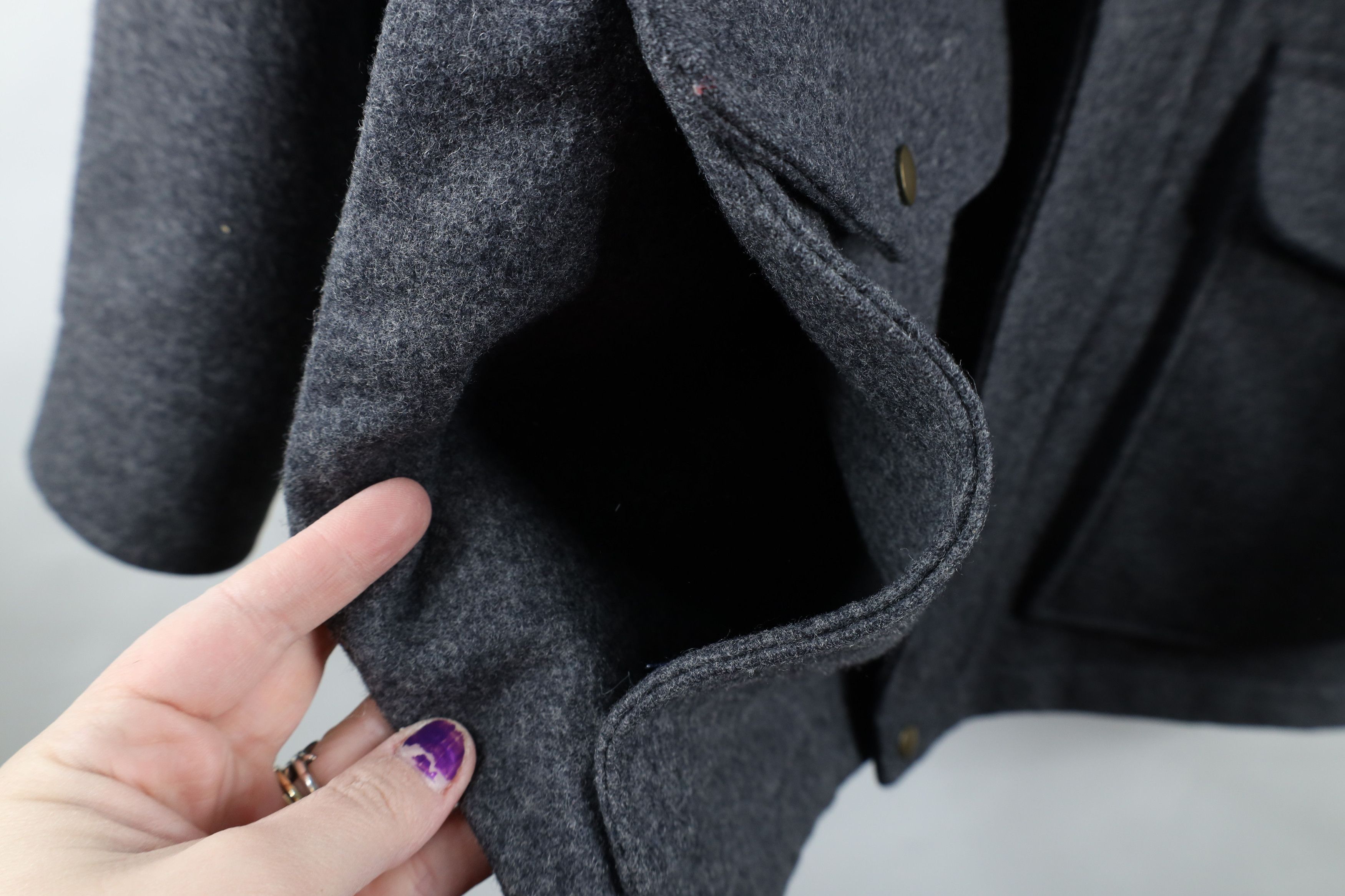 Pendleton × Vintage Vintage 90s Pendleton Wool Full Zip Jacket Heather Gray USA Size US M / EU 48-50 / 2 - 5 Thumbnail