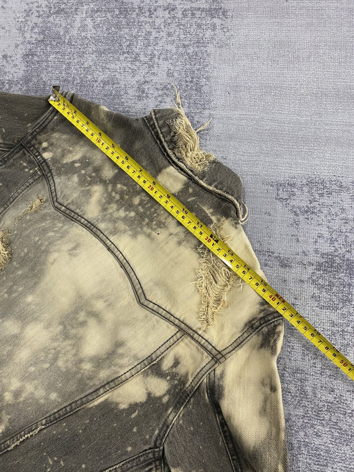 14th Addiction GOA distressed bleach denim jackets Size US M / EU 48-50 / 2 - 4 Thumbnail