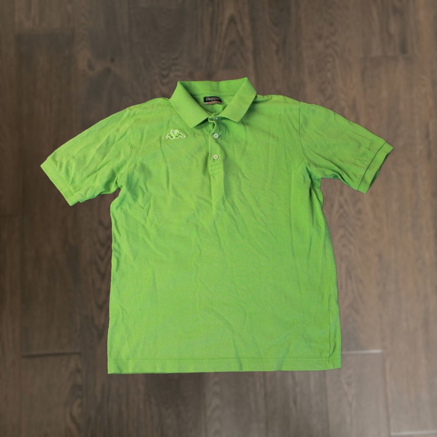 Kappa Kappa Polo Shirt Mens Short Sleeve Jersey 100% Cotton Green M Medium Shirt Regular Size M Polo Mens Green 2012 Size US M / EU 48-50 / 2 - 1 Thumbnail
