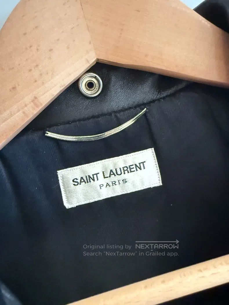 Saint Laurent Paris Saint Laurent Paris Motorcycle leather jacket Size US M / EU 48-50 / 2 - 3 Thumbnail