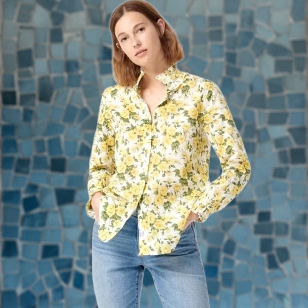 J.Crew Item Specifications: Pattern: Floral Size S / US 4 / IT 40 - 1 Thumbnail