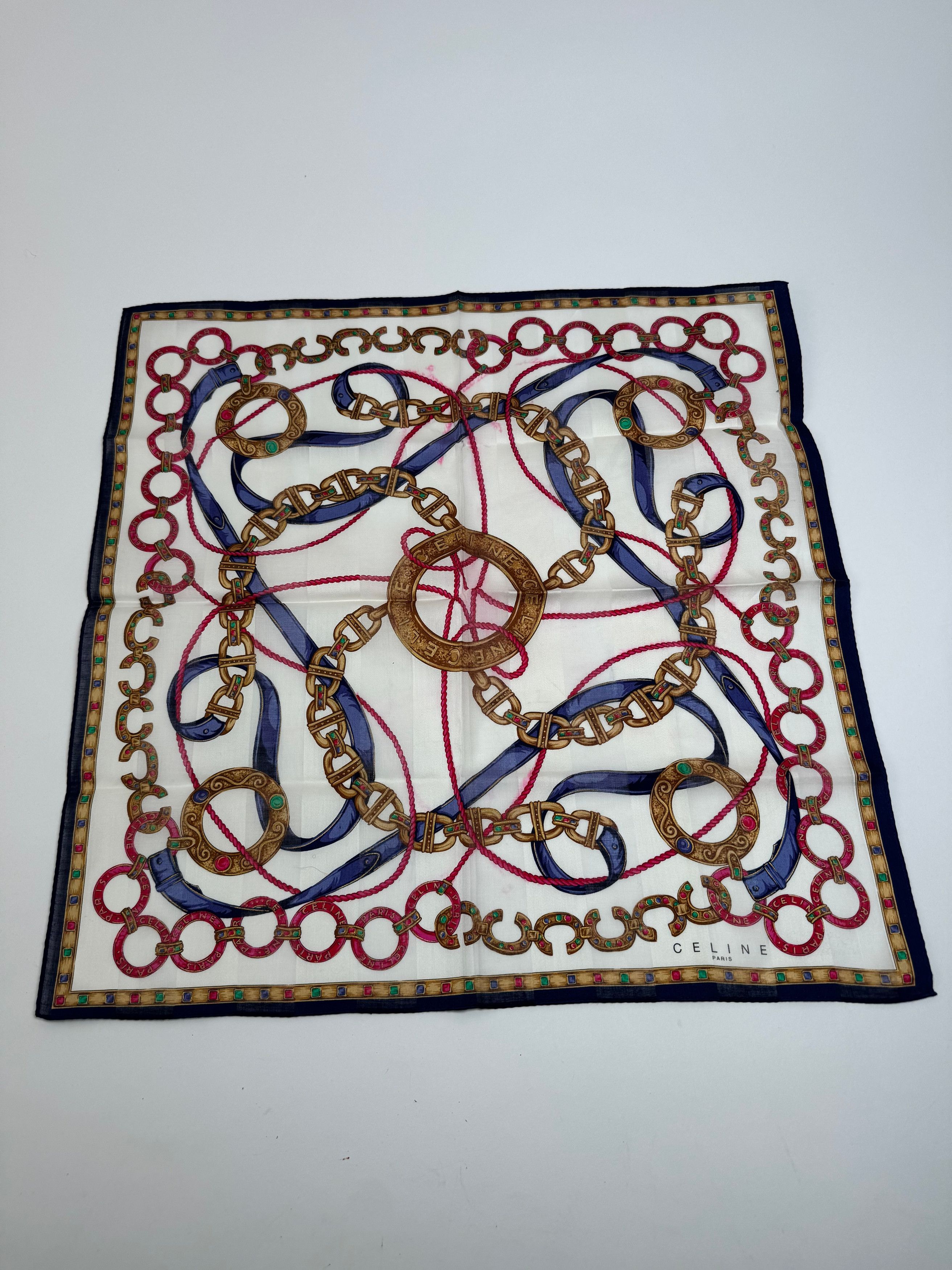 Celine Vintage Scarf baroque Size ONE SIZE - 1 Thumbnail