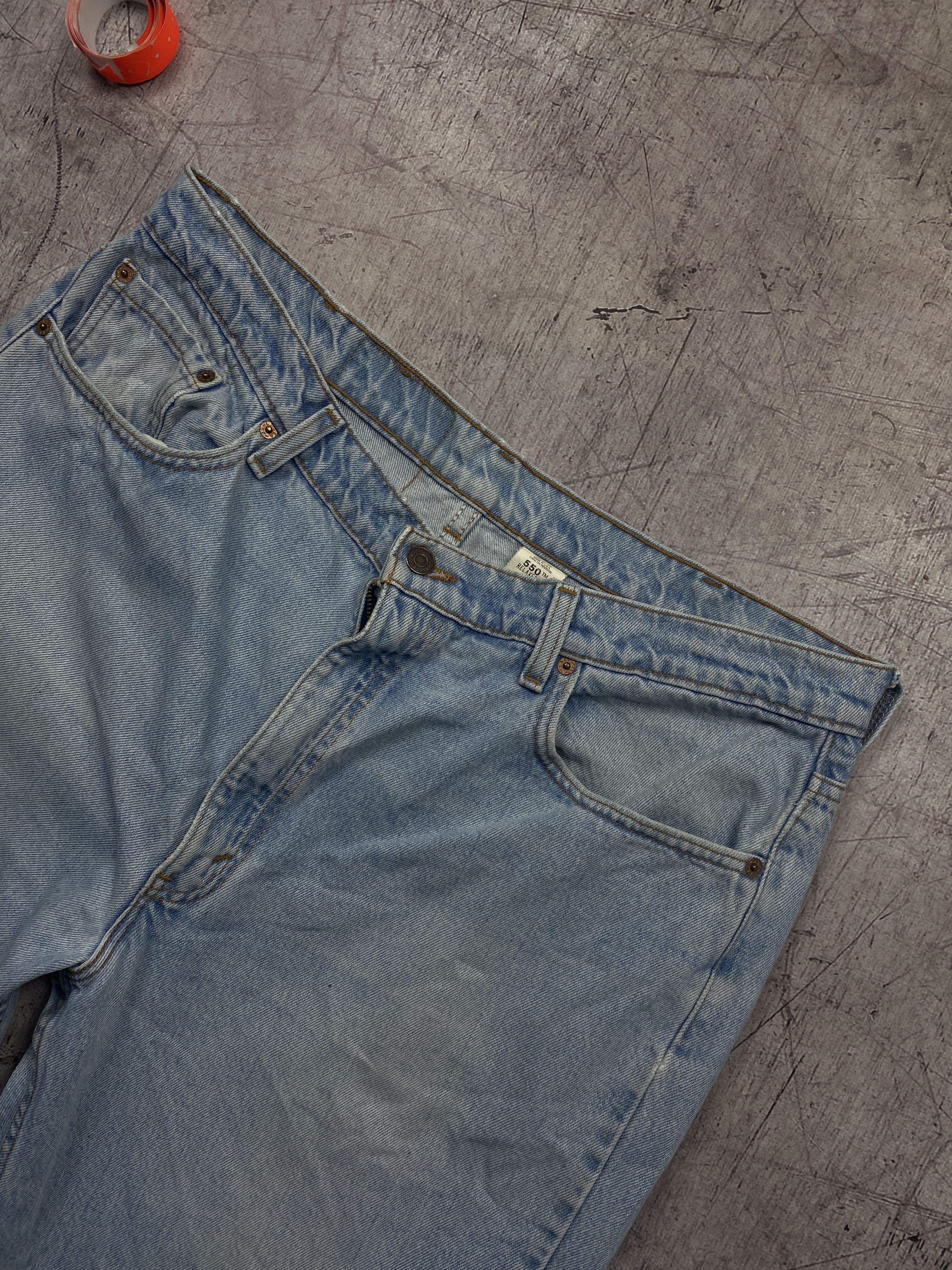 Levi's × Vintage Levis 550 Vintage Mens Denim Pants Jeans Made In Usa Size US 40 / EU 56 - 3 Thumbnail
