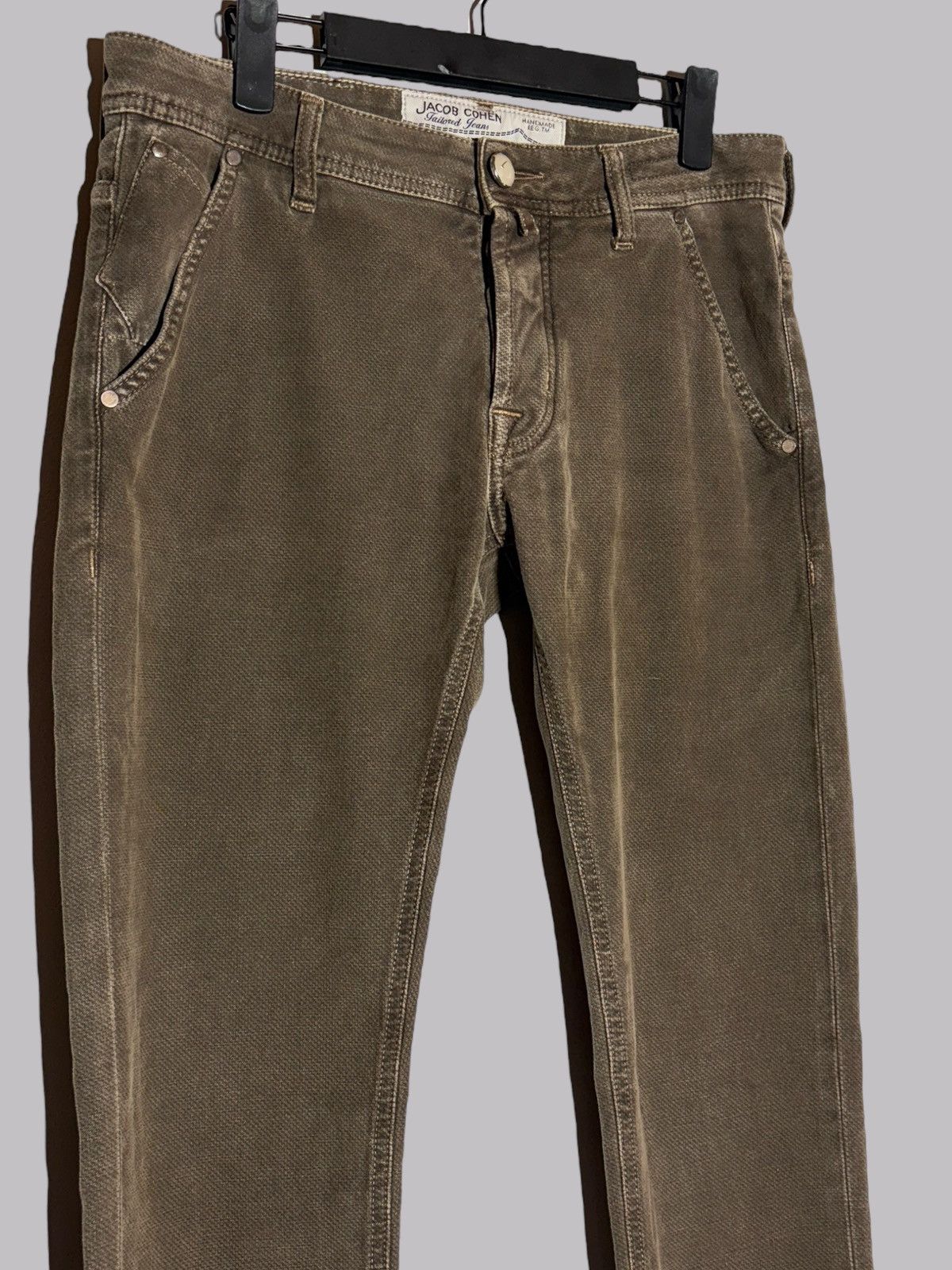 Jacob Cohen Jacob Cohen Style 613 Comfort Pants Size 31 Brown Size US 31 - 4 Thumbnail