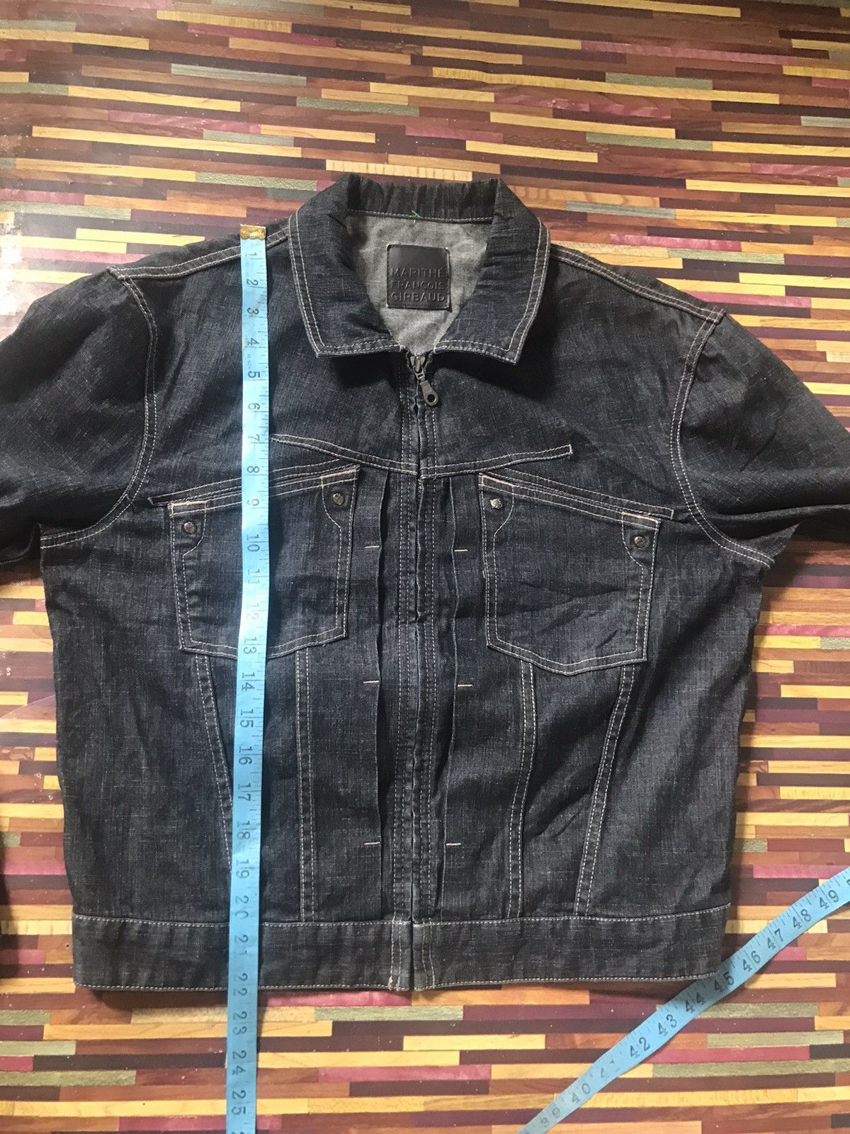 Marithe + Francois Girbaud 🔥🔥🔥VTG MFG CROP JACKET Size US M / EU 48-50 / 2 - 5 Thumbnail