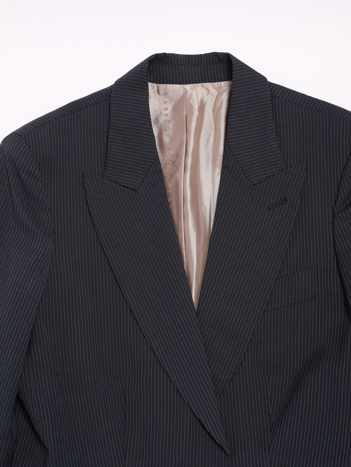 Jean Paul Gaultier Jean Paul Gaultier Classique Stripped Blazer Jacket Navy Size M / US 6-8 / IT 42-44 - 3 Thumbnail