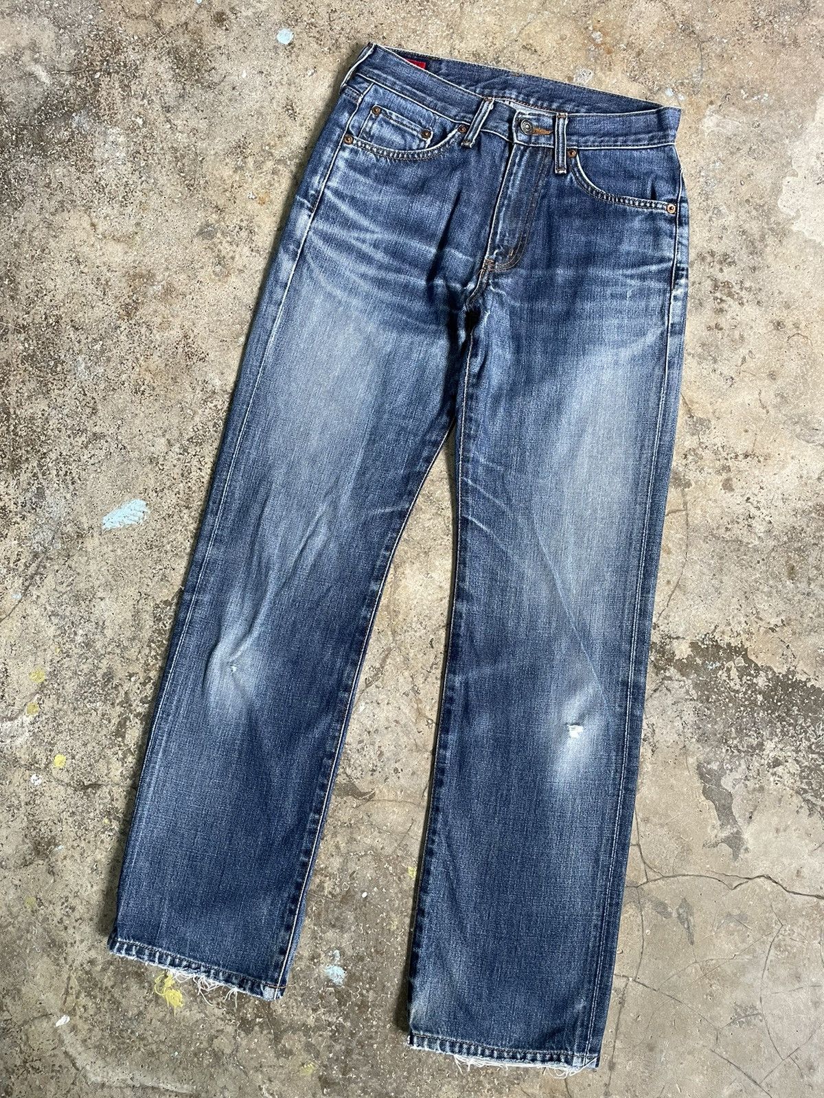 Vintage Edwin Faded Denim Jeans Pants Distressed