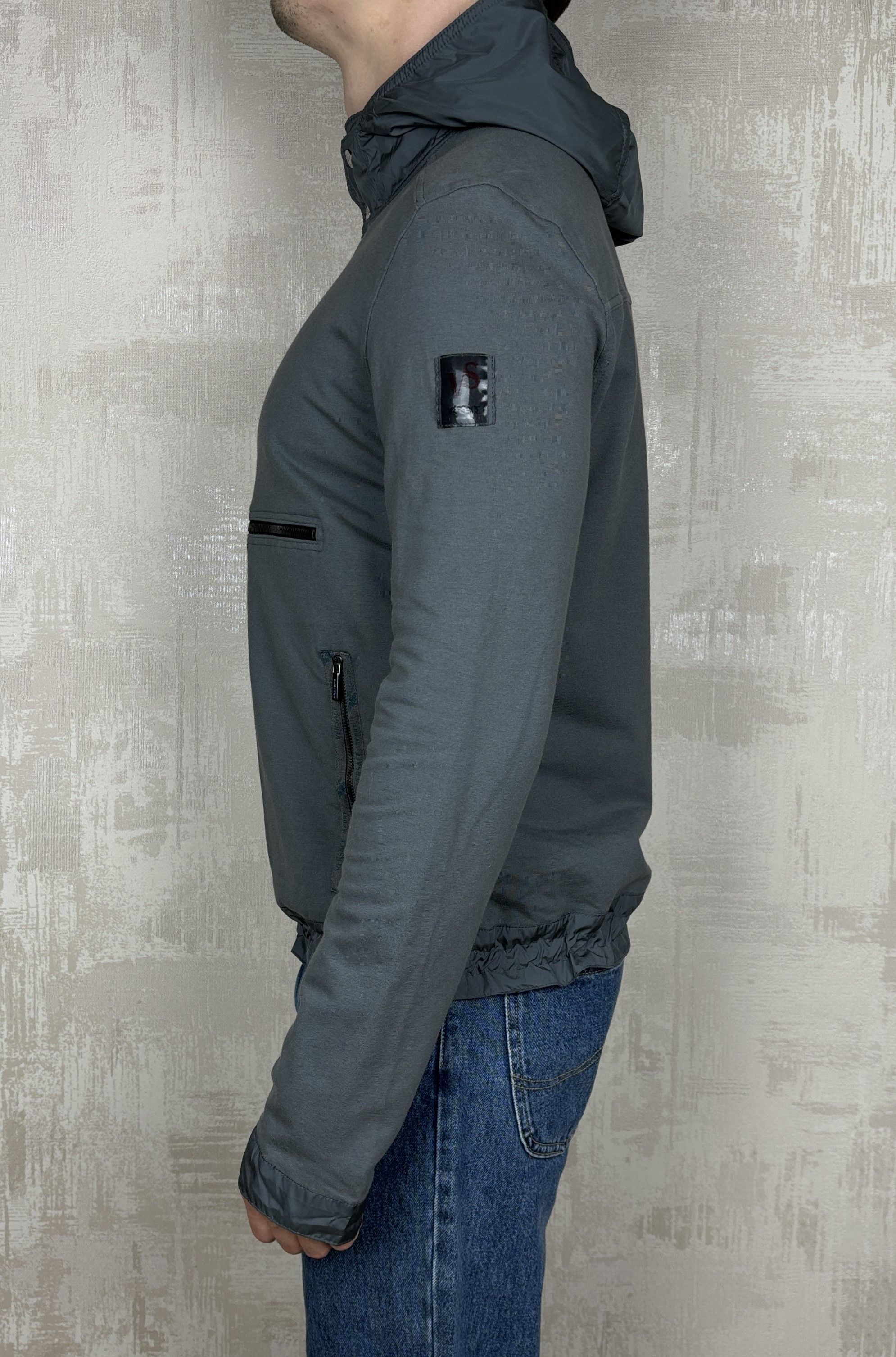 Versace × Vintage Vintage Versace Sport Half Zip Hoodie Made in Italy Size US XL / EU 56 / 4 - 7 Thumbnail
