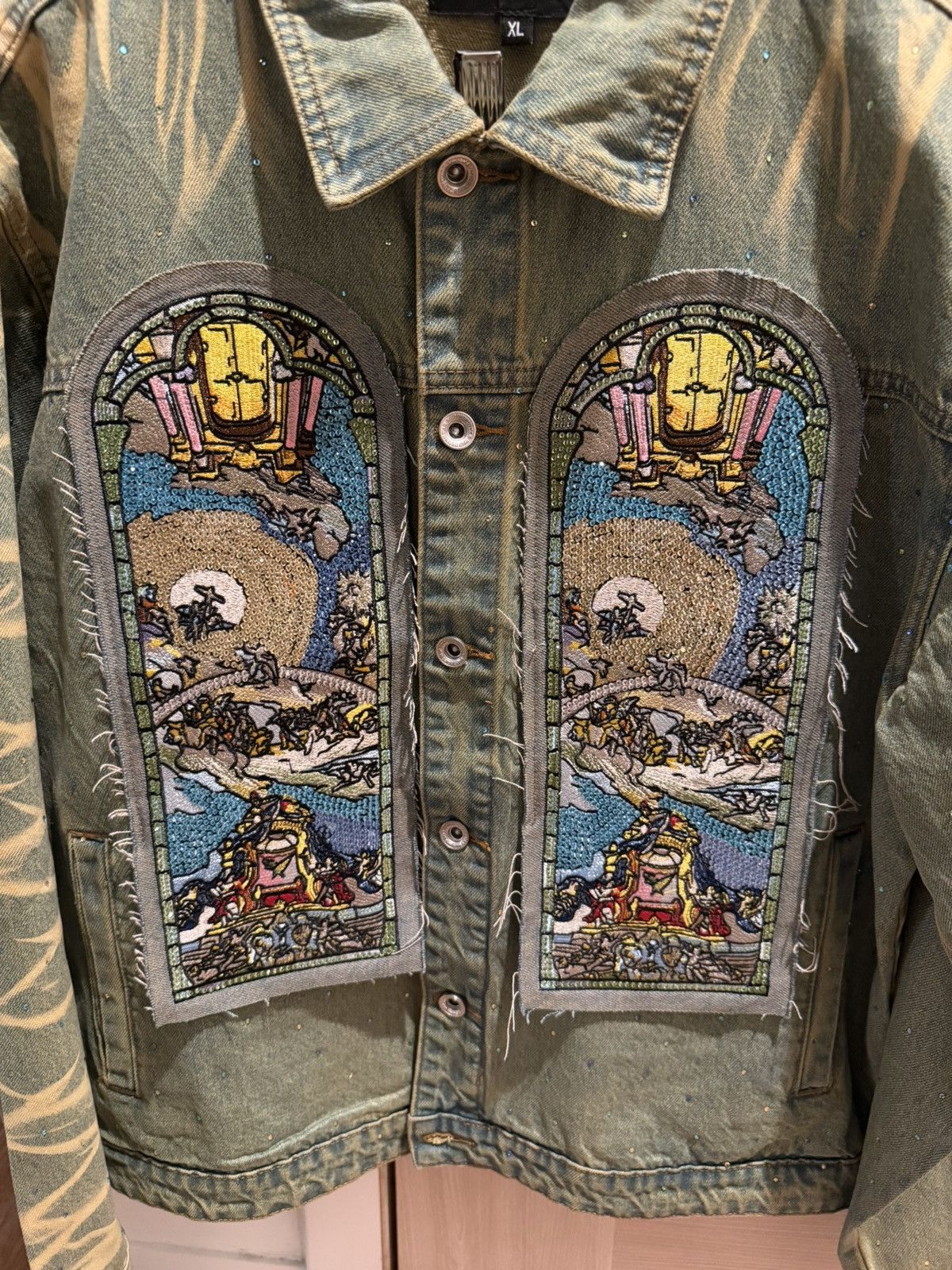 Who Decides War WHO DECIDES WAR UNFURLED DENIM JACKET Size US XL / EU 56 / 4 - 4 Thumbnail