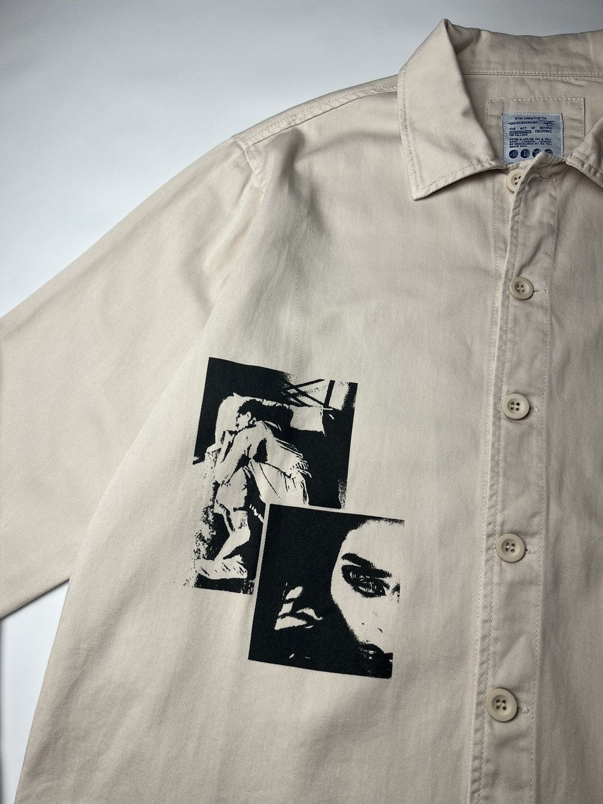 SCRT Stay Creative Co. Requiem film overshirt Size US M / EU 48-50 / 2 - 2 Thumbnail