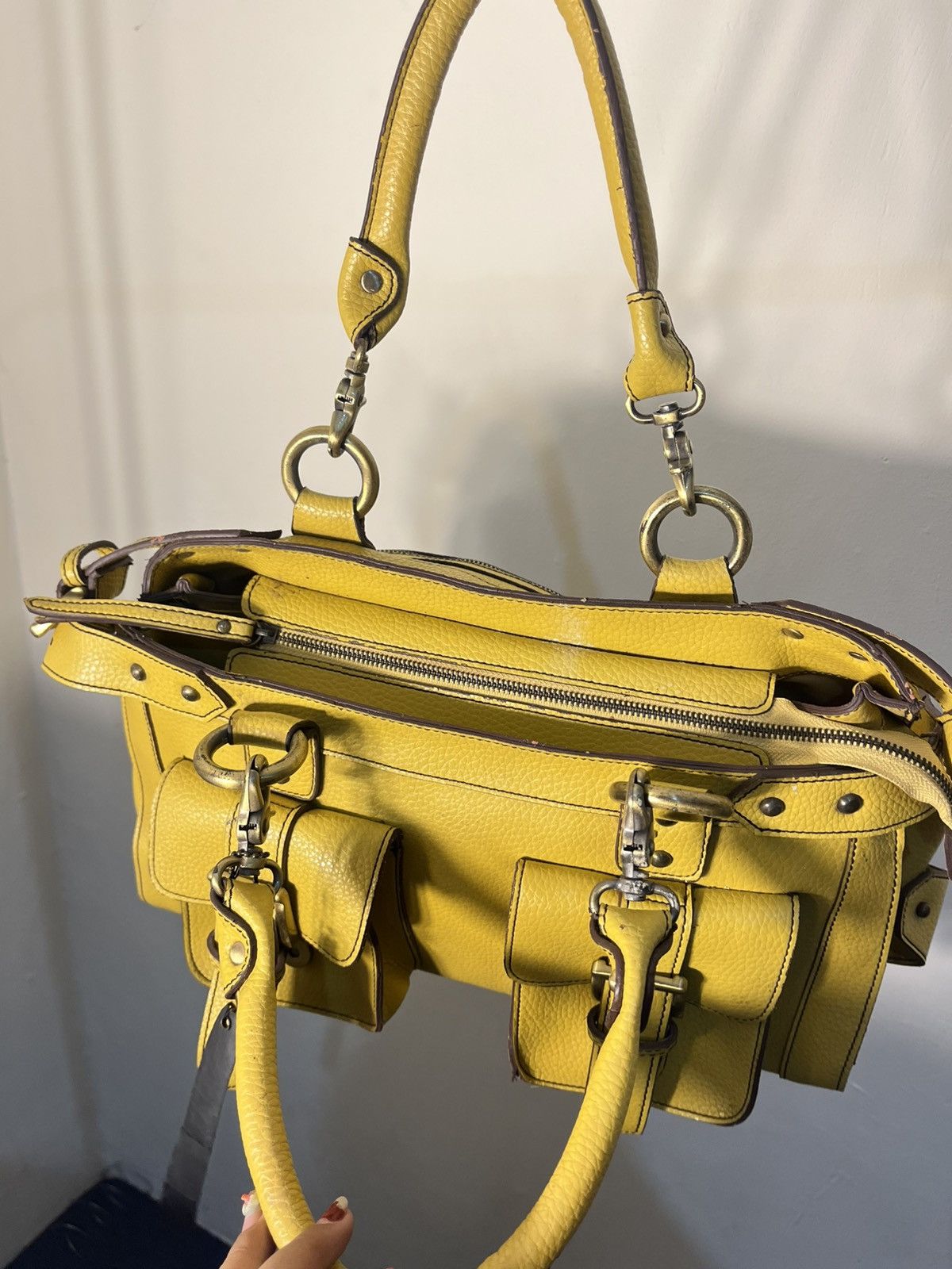 Japanese Brand Leather buckle bag Size ONE SIZE - 6 Thumbnail