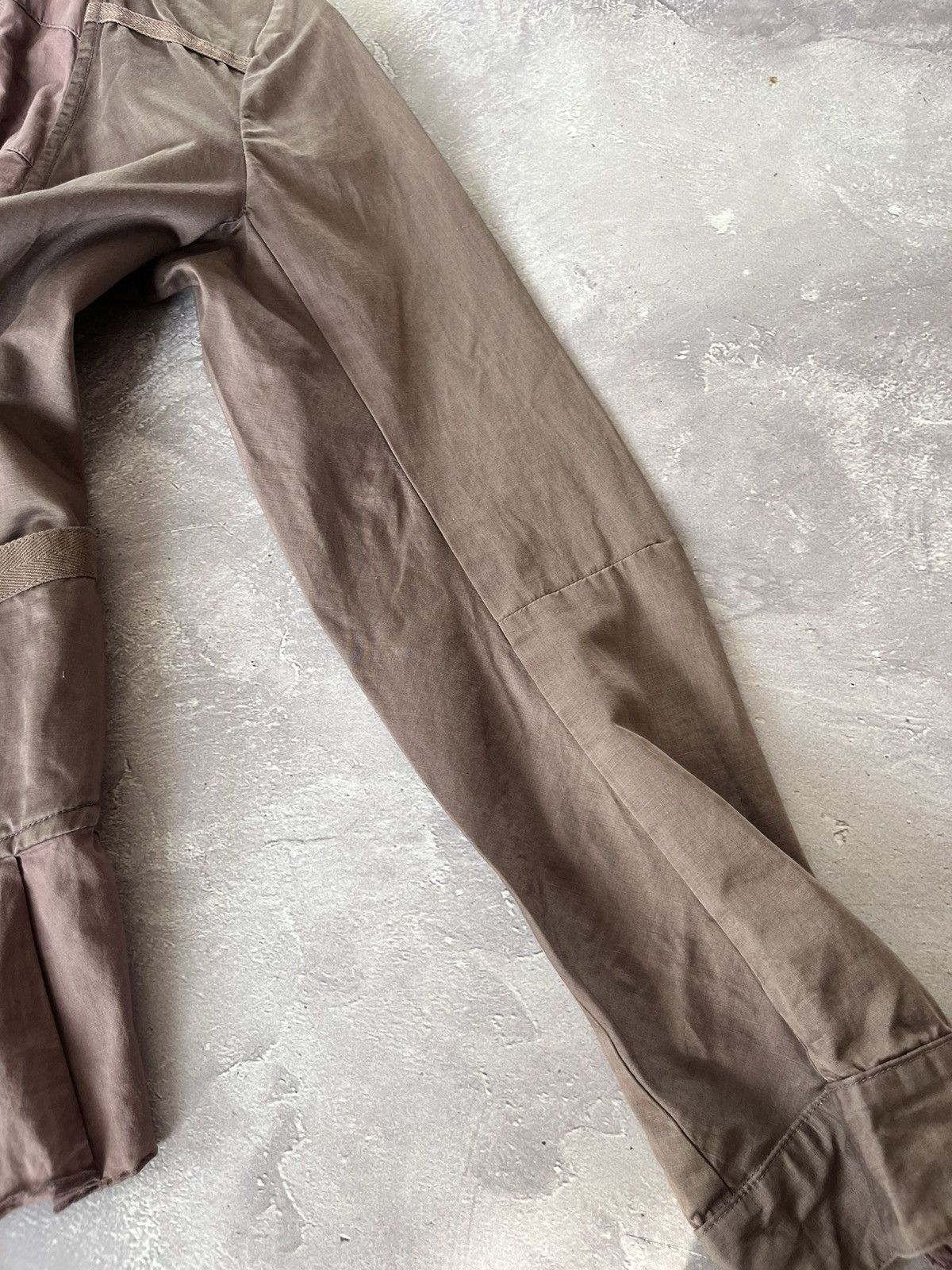 Marithe + Francois Girbaud Vintage Marithe Francois Girbaud Cotton Linen Rare Jacket Size S / US 4 / IT 40 - 3 Thumbnail
