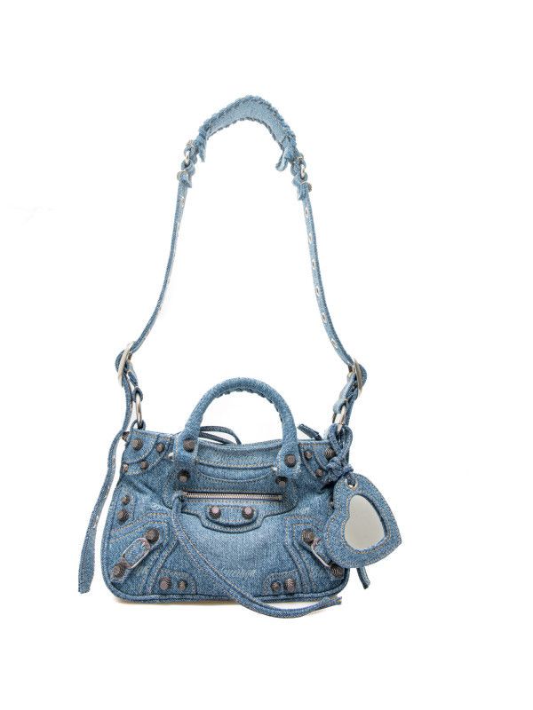 Balenciaga o1mt1gz0924 Size: OS / Neo Cagole Small Tote Bag Allover Size ONE SIZE - 1 Thumbnail