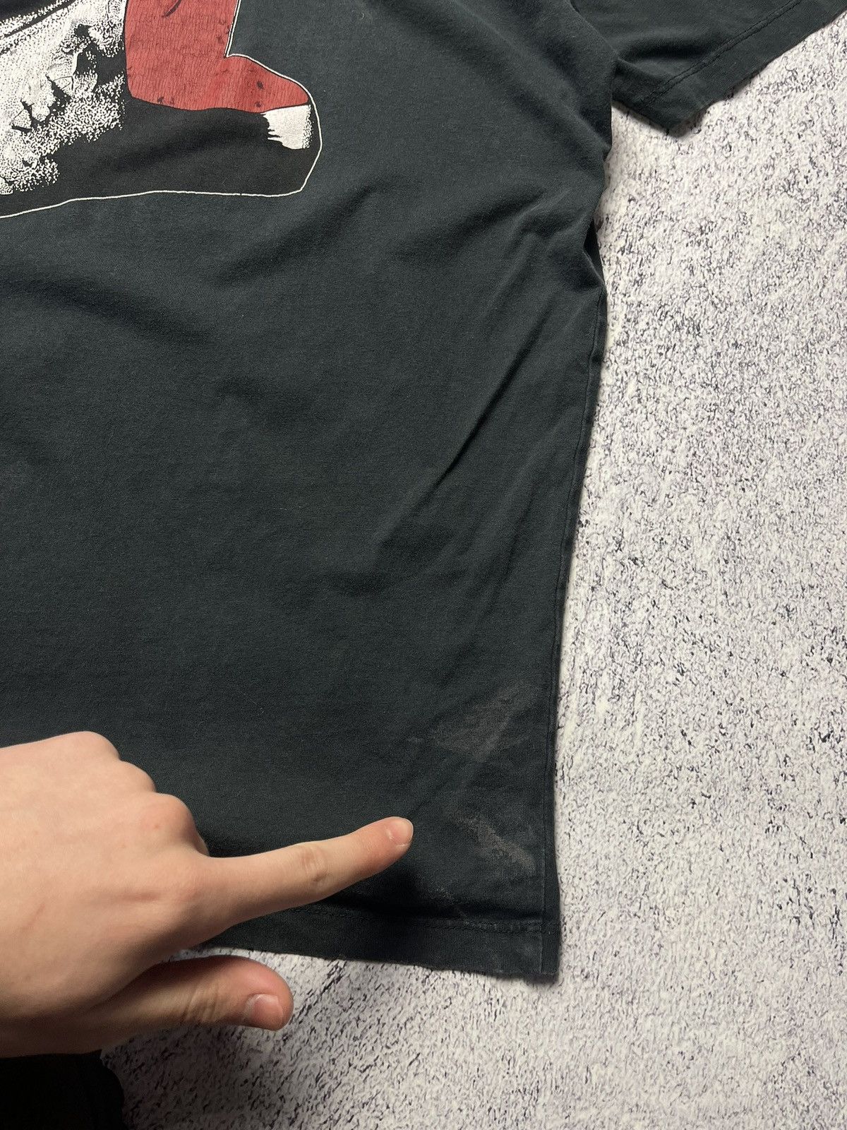 Allsaints Mens Vintage AllSaints T-shirt Logo Basic Tee Art Streetwear Size US XS / EU 42 / 0 - 6 Thumbnail