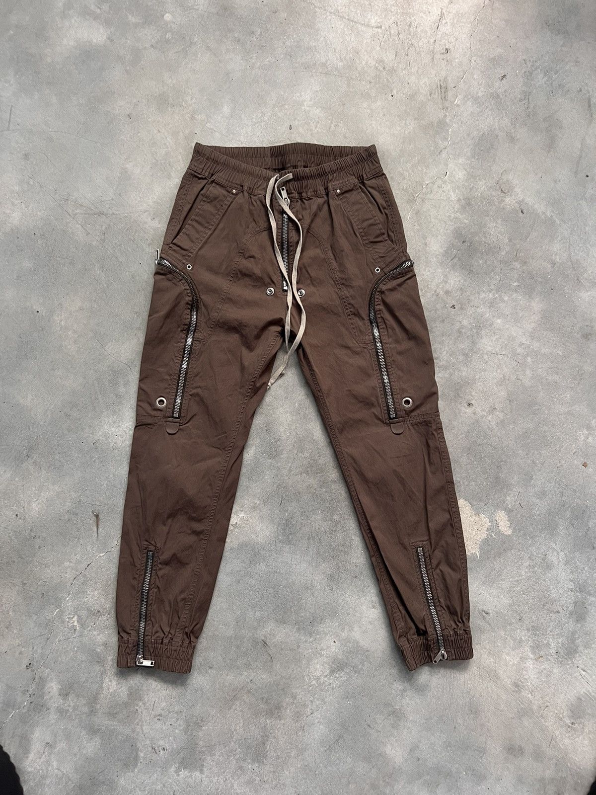 image of Rick Owens Strobe F/w 22 Dust Pants in Mojave Rinsed, Men's (Size 34)