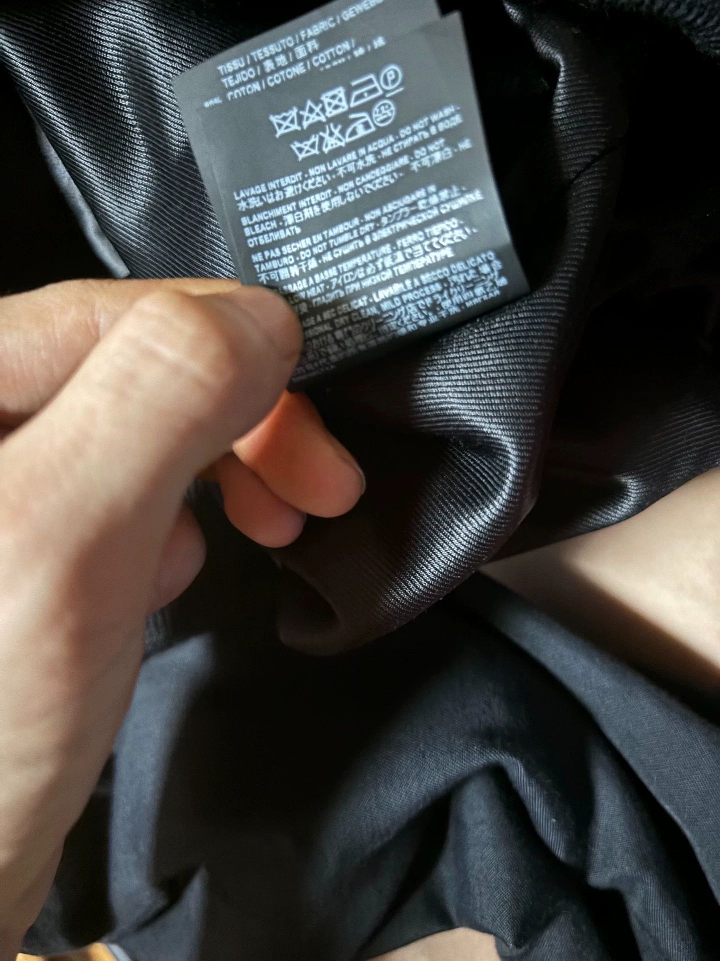 Saint Laurent Paris SLP 2017SS AV black red distressed bball jacket 48 Size US M / EU 48-50 / 2 - 8 Thumbnail