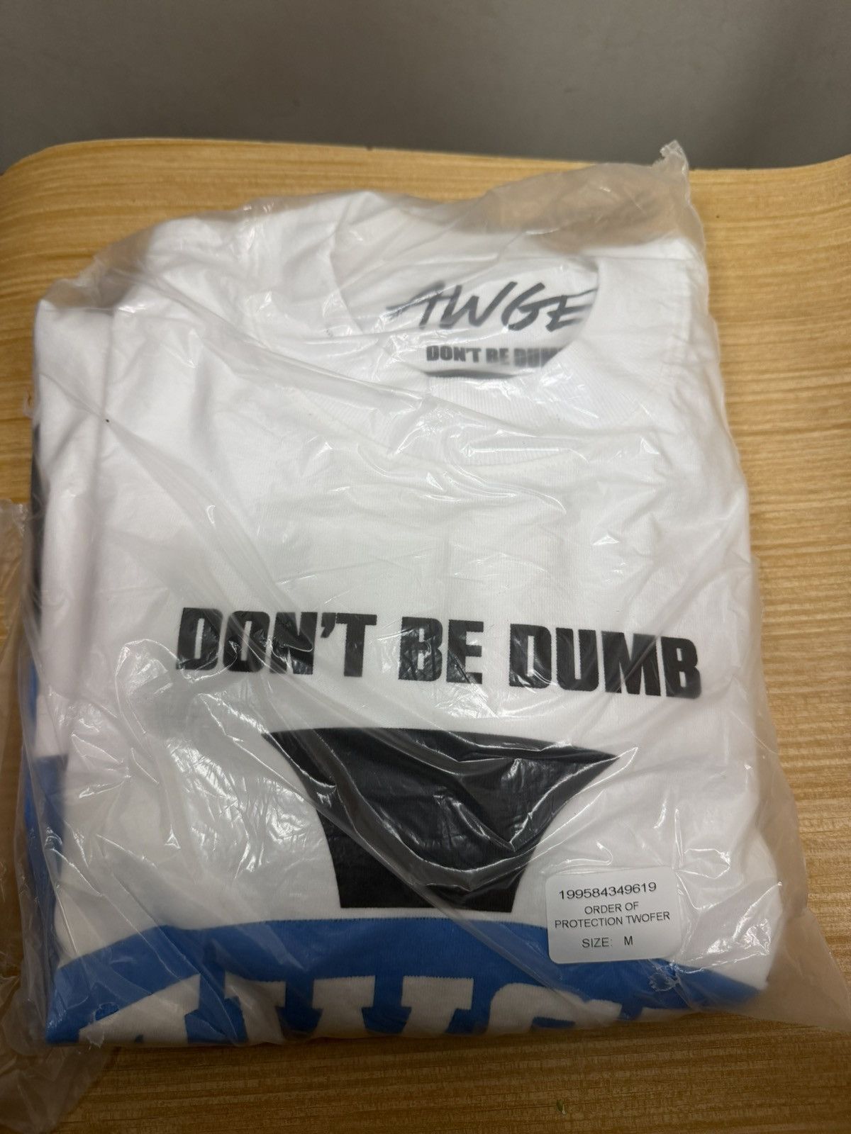 Brand new A$ap Rocky don’t be dumb long sleeve size medium