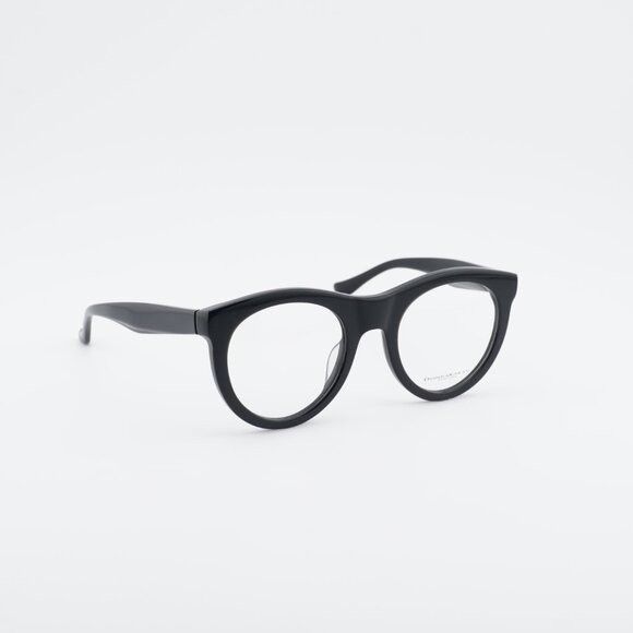 Donna Karan Donna Karan DO5005 003 Eyeglasses - Crystal Black 50mm Round Size ONE SIZE - 5 Thumbnail
