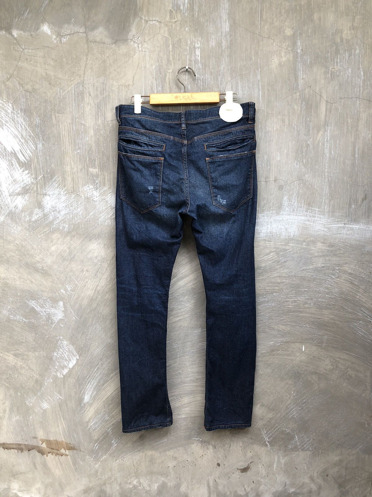 Designer Raf By Raf Simons Distressed Denim Size US 32 / EU 48 - 8 Thumbnail