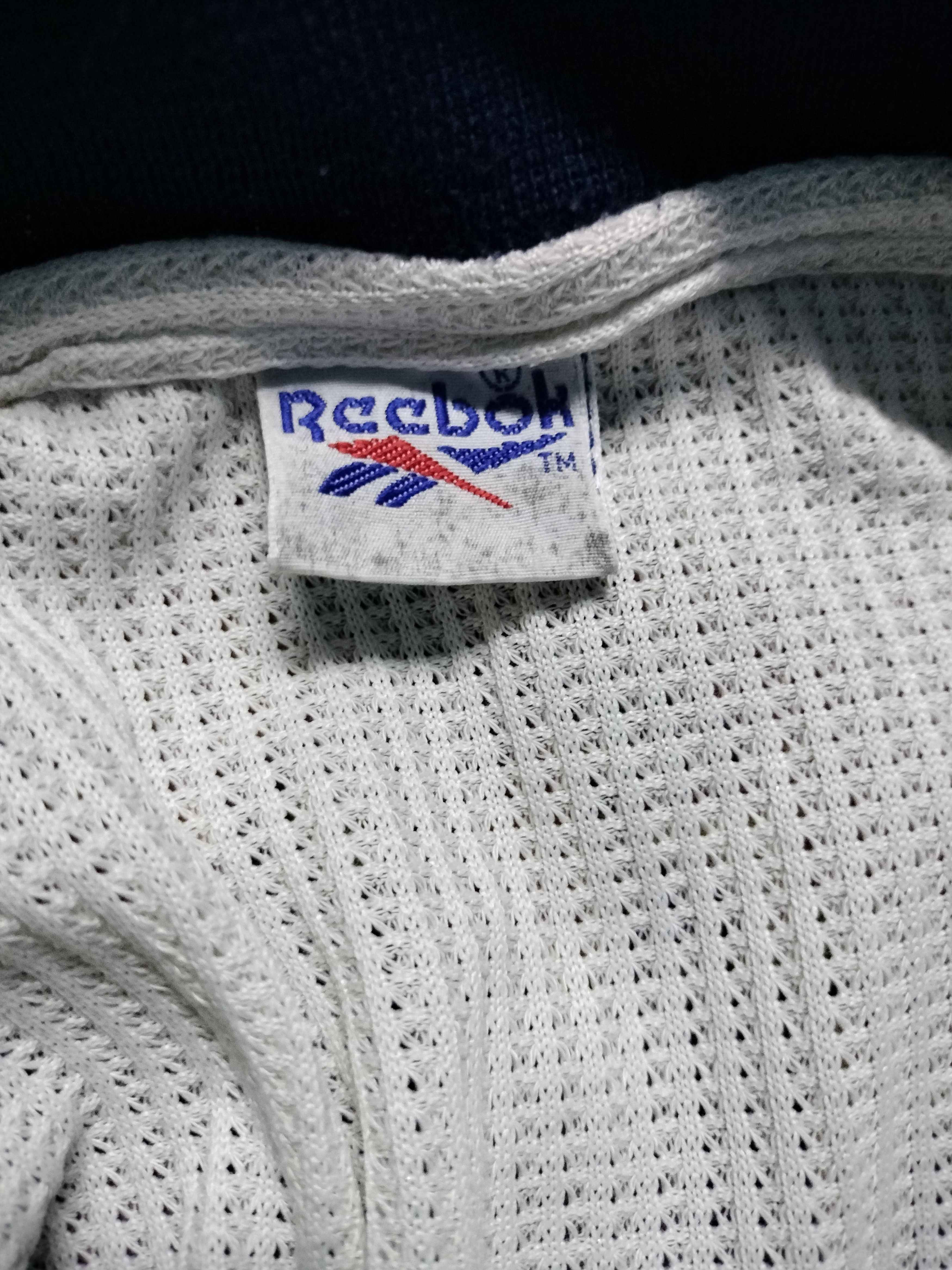 Reebok × Vintage vintage 90s REEBOK shirt big logo Size US XL / EU 56 / 4 - 3 Thumbnail
