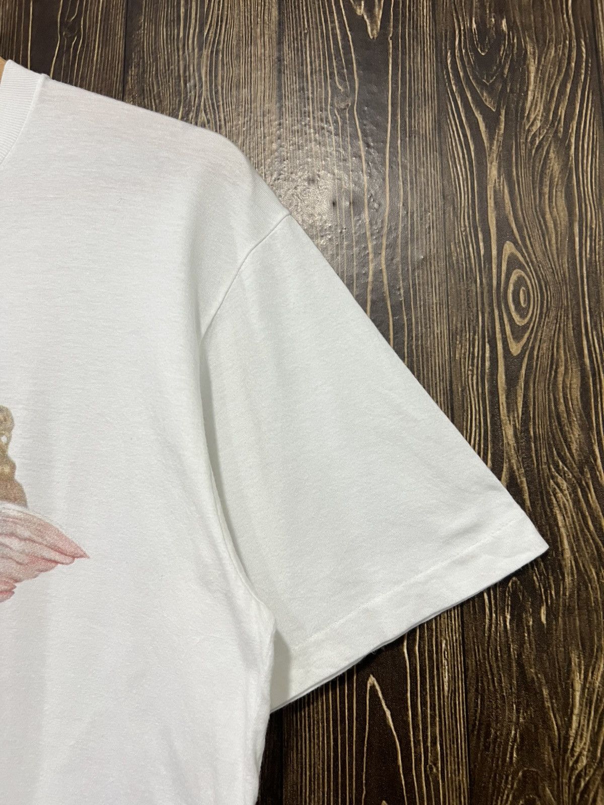 Vintage Vintage 90s Fiorucci Men ‘Two Angels’ Tshirt Size US M / EU 48-50 / 2 - 6 Thumbnail