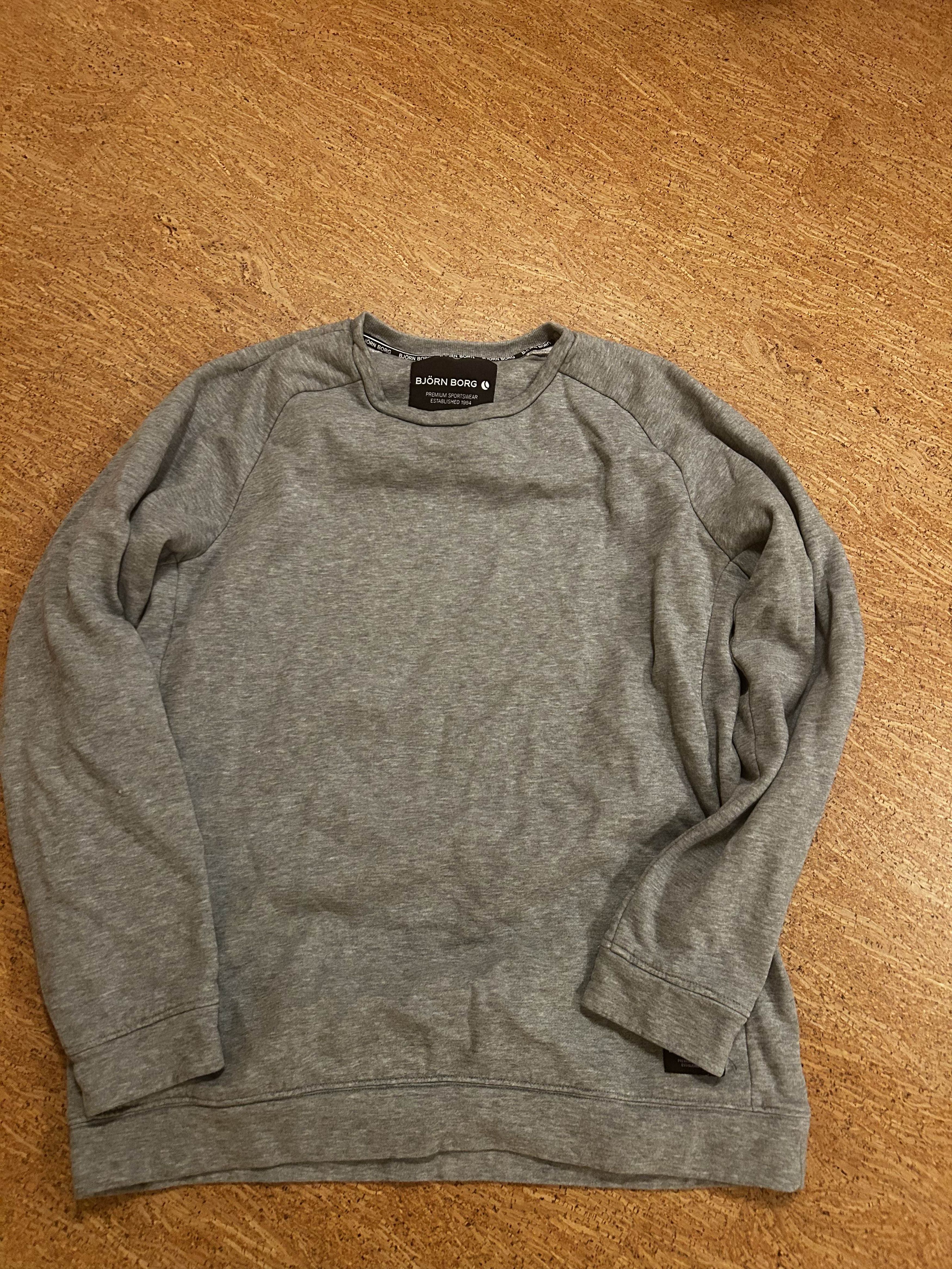 Bjorn Borg Bjorn Borg Grey Cotton Crewneck Size US XXL / EU 58 / 5 - 1 Thumbnail
