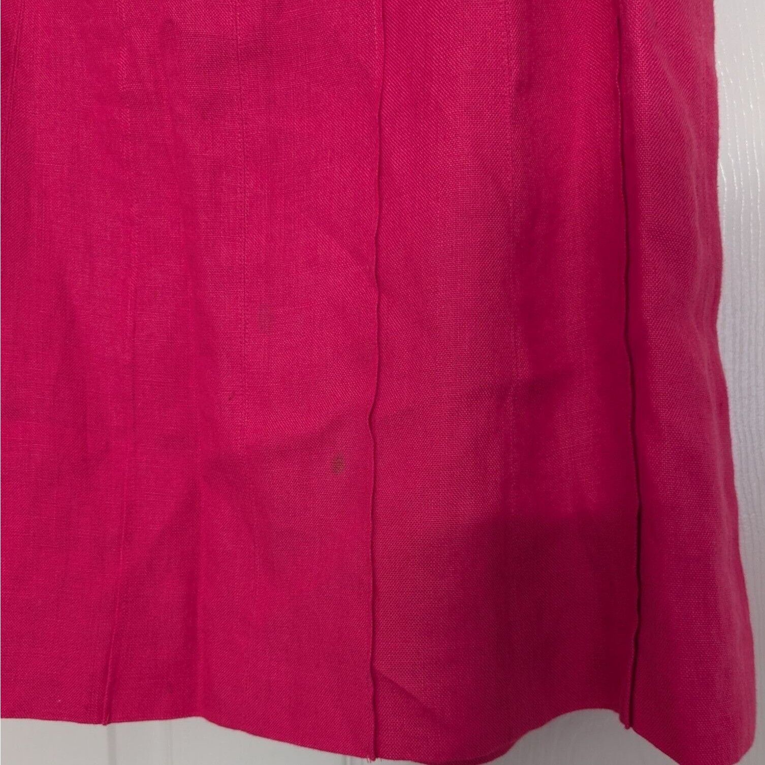 Talbots Talbots Irish Linen Skirt Womens Size 14 Pink Spring Size 36" / US 14 / IT 50 - 2 Thumbnail