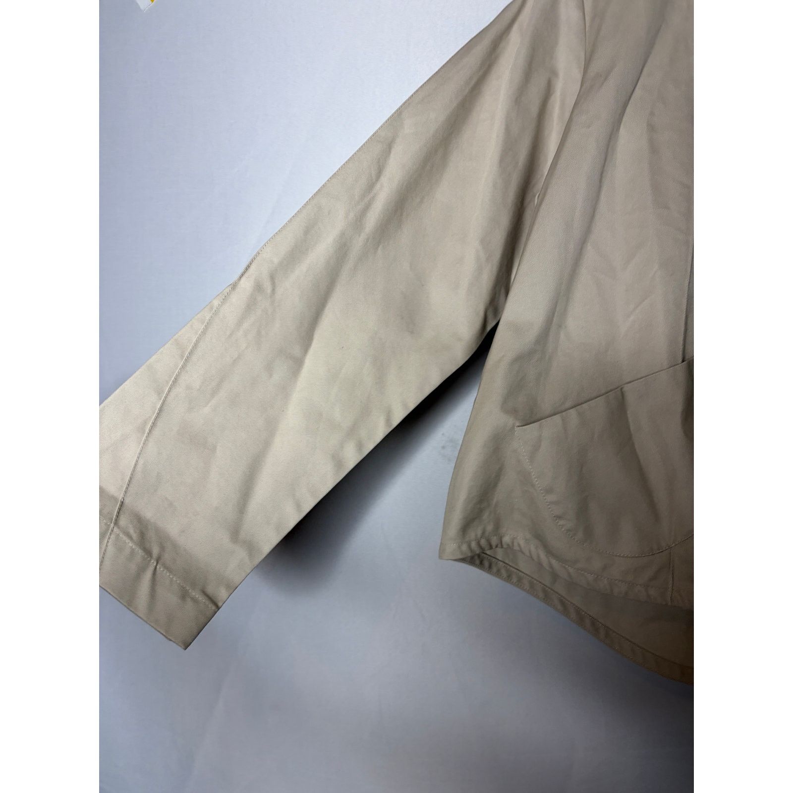 Other OKADA Paris minimalist beige cotton jacket sz T1 XS/S Size XS / US 0-2 / IT 36-38 - 8 Thumbnail