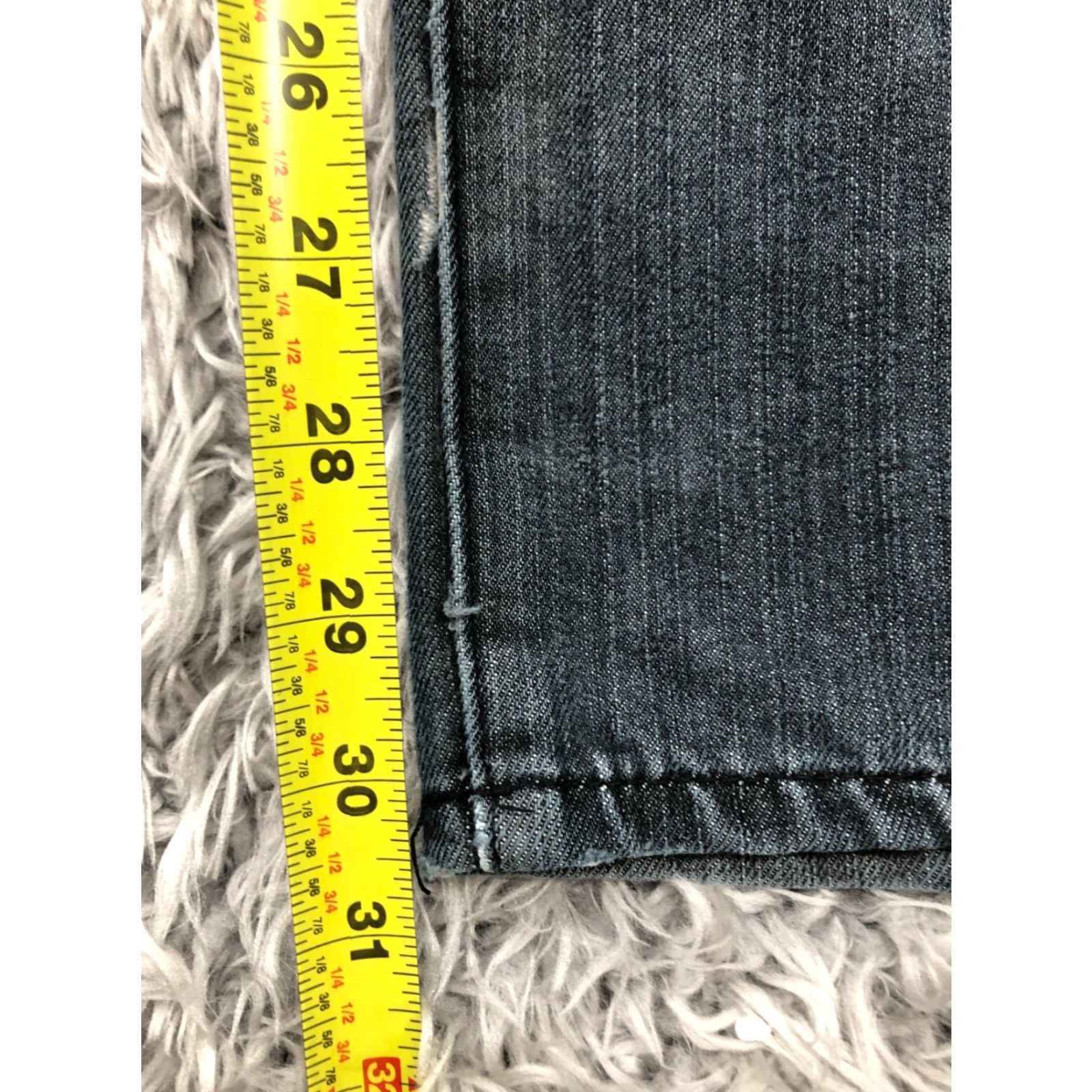 Vintage GS 115 Jeans Size 36x33 Mens Mid Rise Medium Wash Blue FLAW Size US 36 / EU 52 - 3 Thumbnail