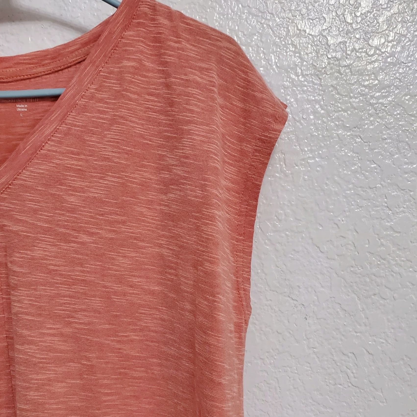 Vintage VINTAGE Garnet Hill Dress Women L Dusty Pink V Neck Sleeveless Midi Coastal Minimalist Dress Ladies L Pink Coastal Minimalist Craftsmanship Size L / US 10 / IT 46 - 6 Thumbnail