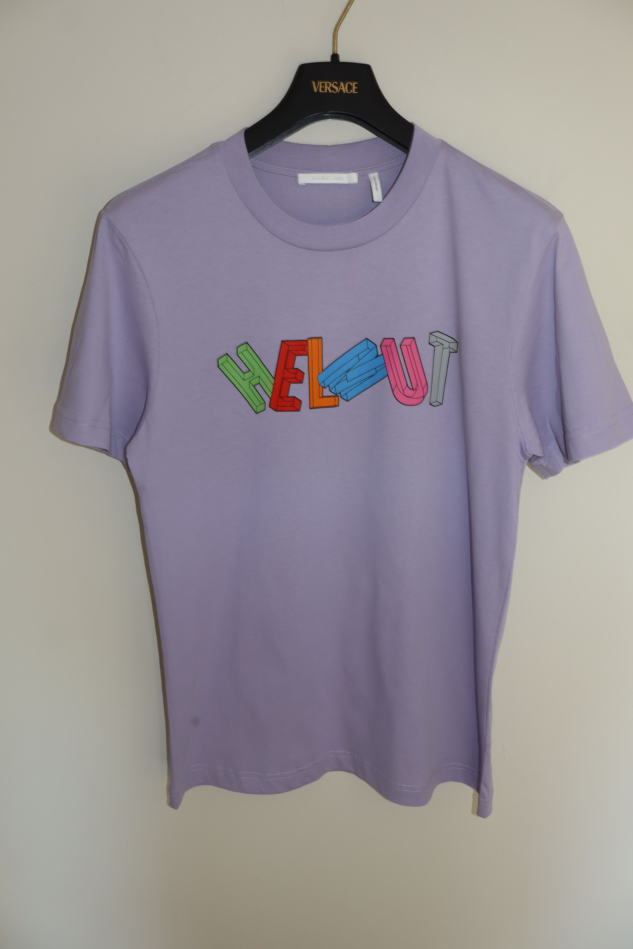 Helmut Lang logo print t-shirt Size US S / EU 44-46 / 1 - 1 Thumbnail