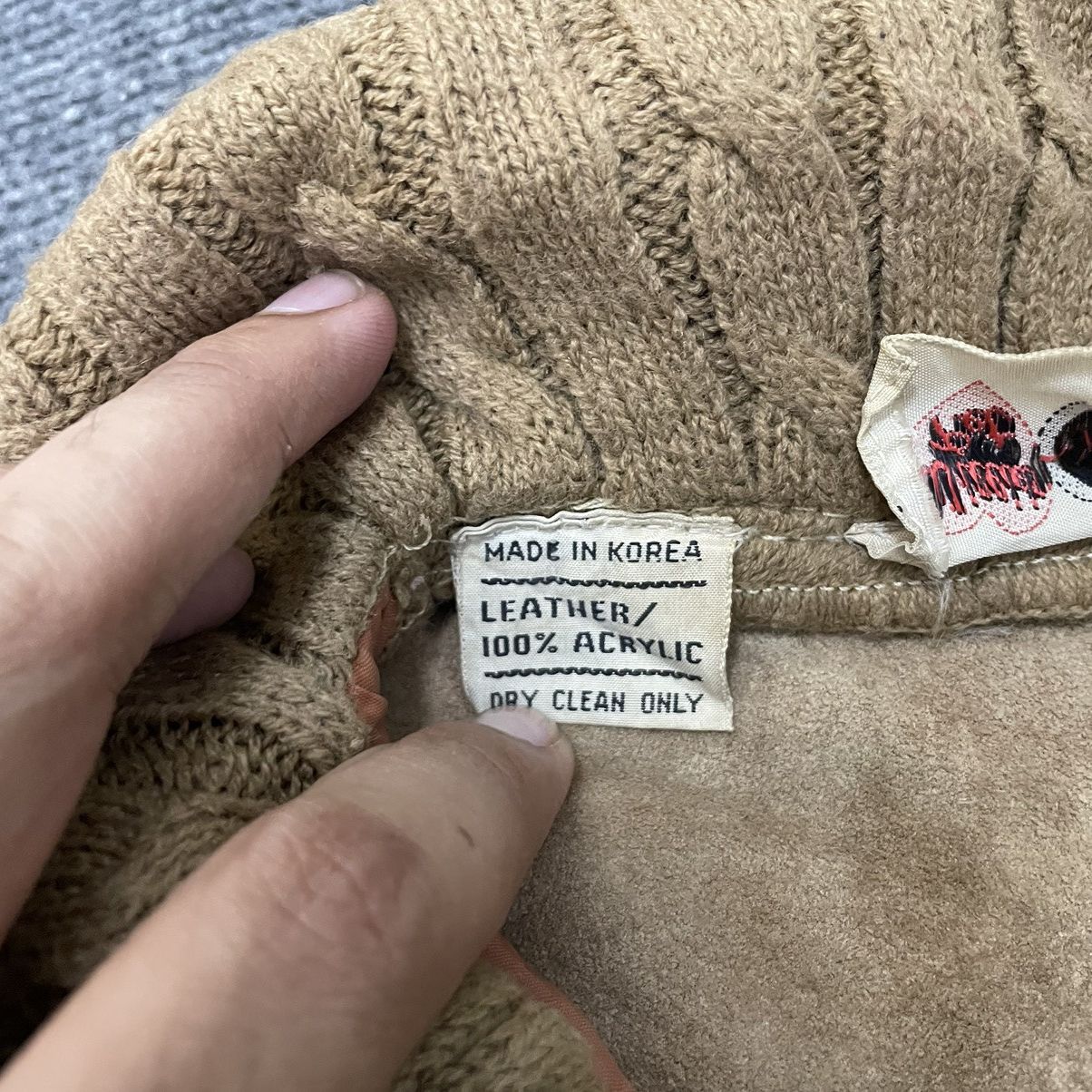 Genuine Leather × Vintage David Brett Suede Leather Long Jacket Size XS / US 0-2 / IT 36-38 - 5 Thumbnail