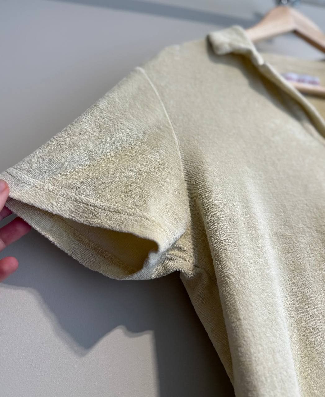 Orlebar Brown Orlebar Brown Towel White Milk Polo Shirt Size S Size US S / EU 44-46 / 1 - 2 Thumbnail