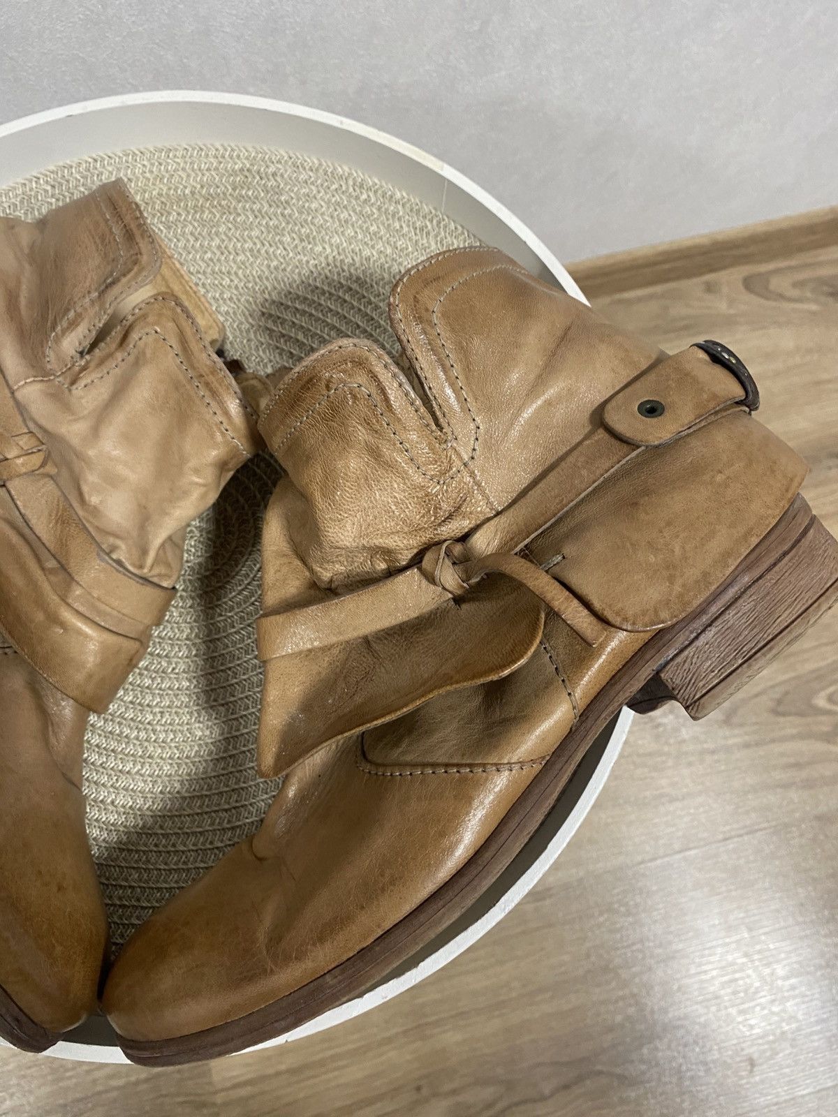 Other Vintage MJUS Avantgarde Y2K Grange A.S.98 Style Boots ASH Size US 8 / EU 41 - 2 Thumbnail
