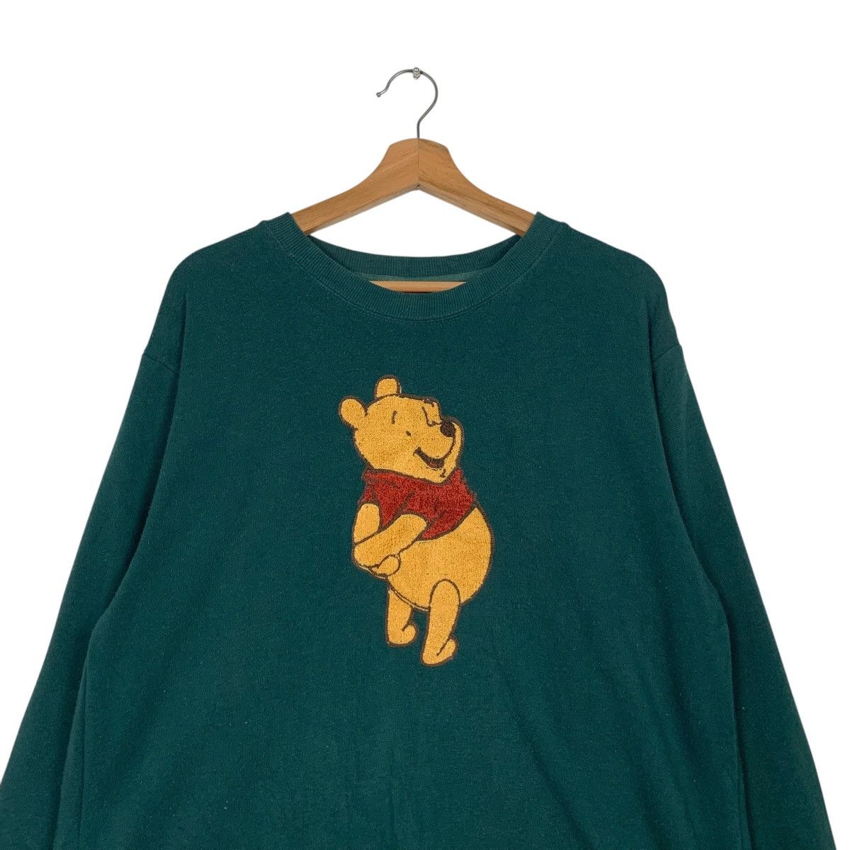 Disney DISNEY Winnie The Pooh Graphics Sweatshirt #2398-C107 Size US L / EU 52-54 / 3 - 2 Thumbnail